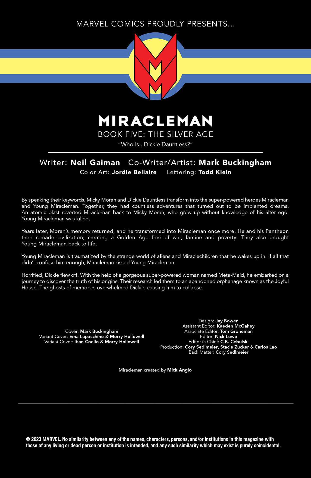 Miracleman: The Silver Age (2022-): Chapter 6 - Page 2