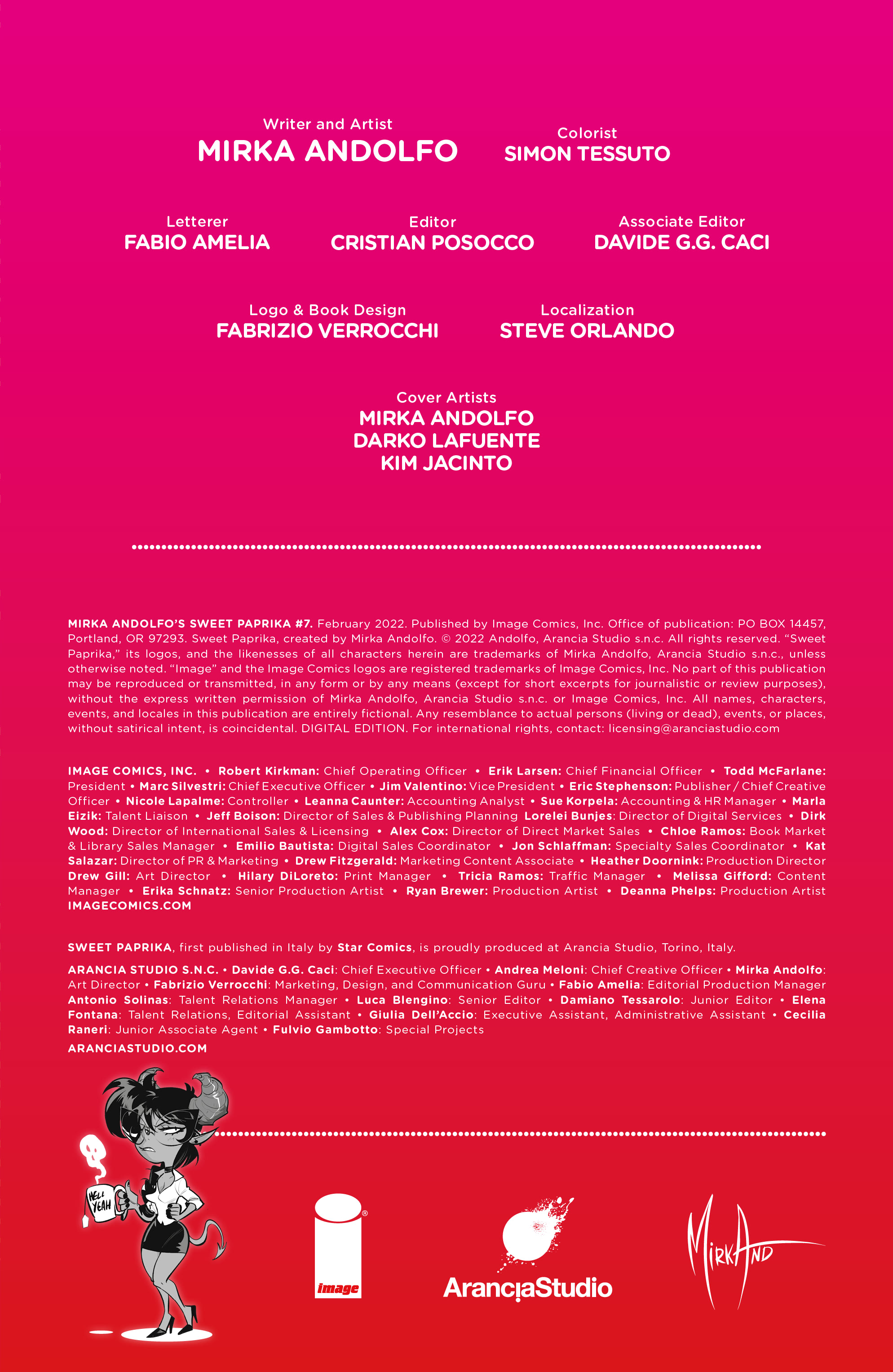 Mirka Andolfo's Sweet Paprika (2021-): Chapter 7 - Page 3