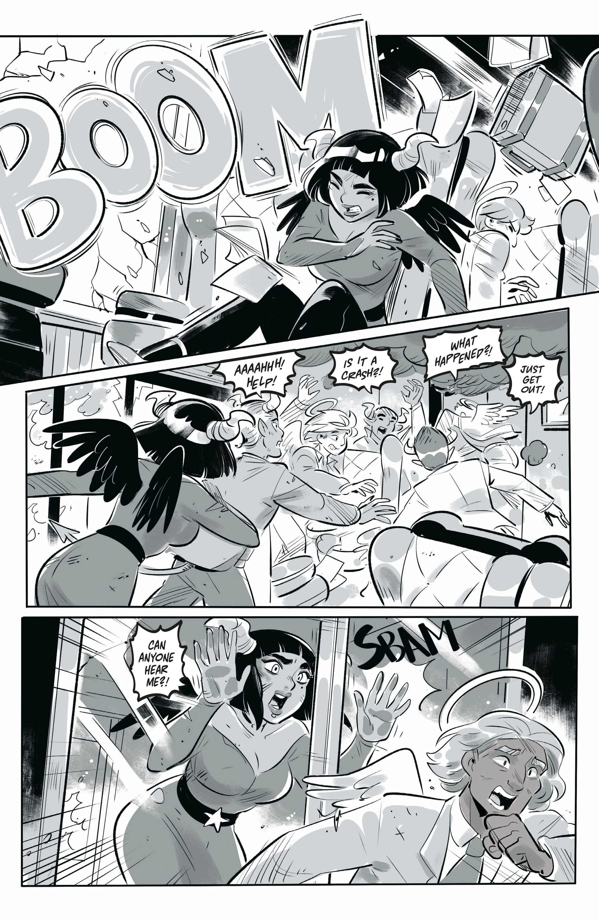 Mirka Andolfo's Sweet Paprika: Black, White, & Pink (2023-): Chapter 1 - Page 12