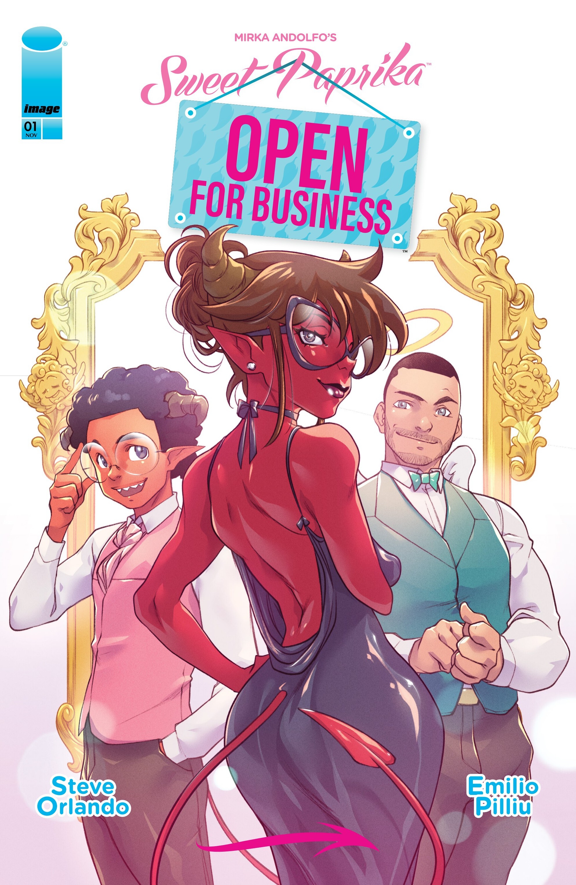 Mirka Andolfo's Sweet Paprika: Open for Business (2024-): Chapter 1 - Page 1