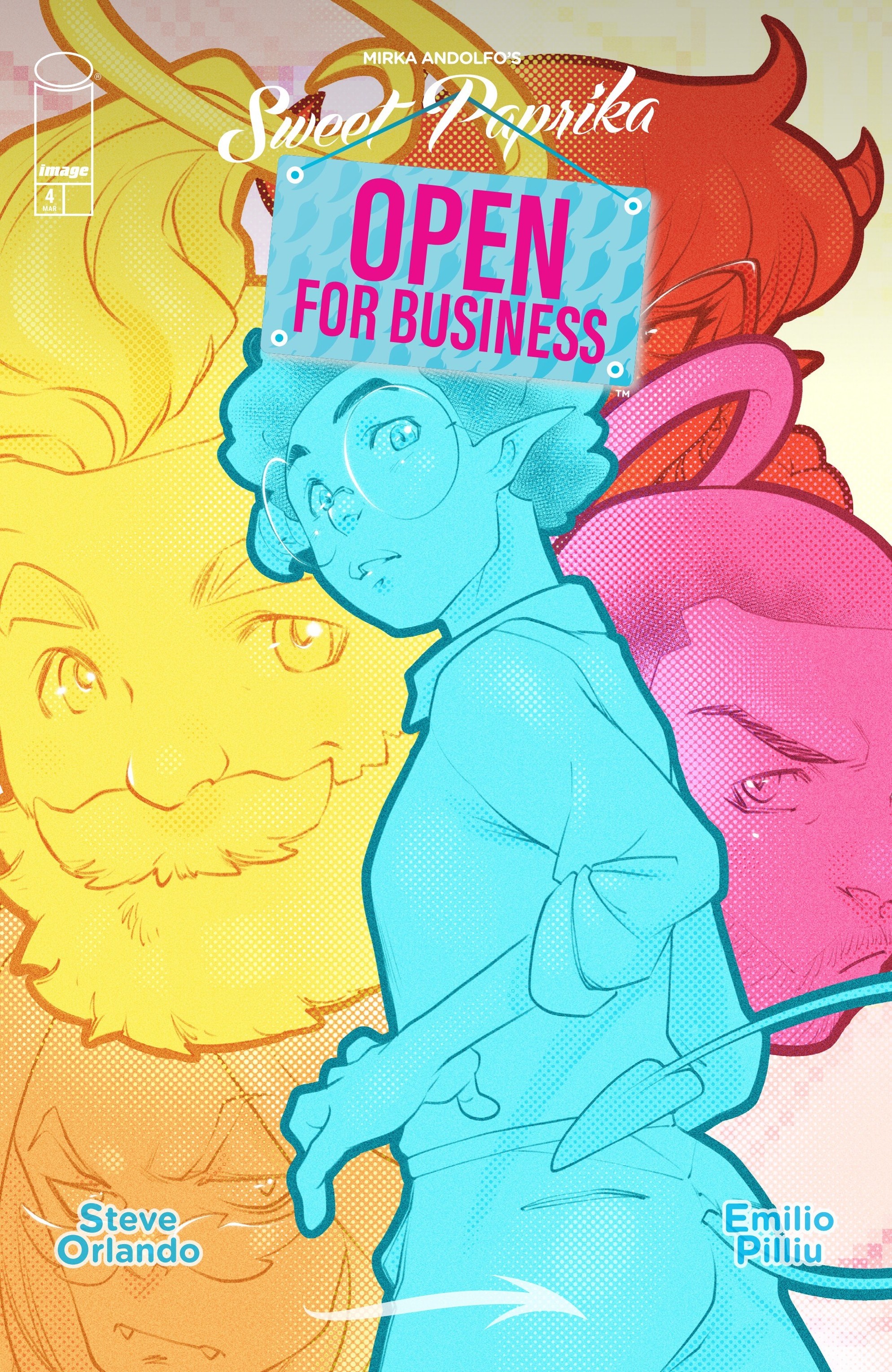 Mirka Andolfo's Sweet Paprika: Open for Business (2024-): Chapter 4 - Page 1
