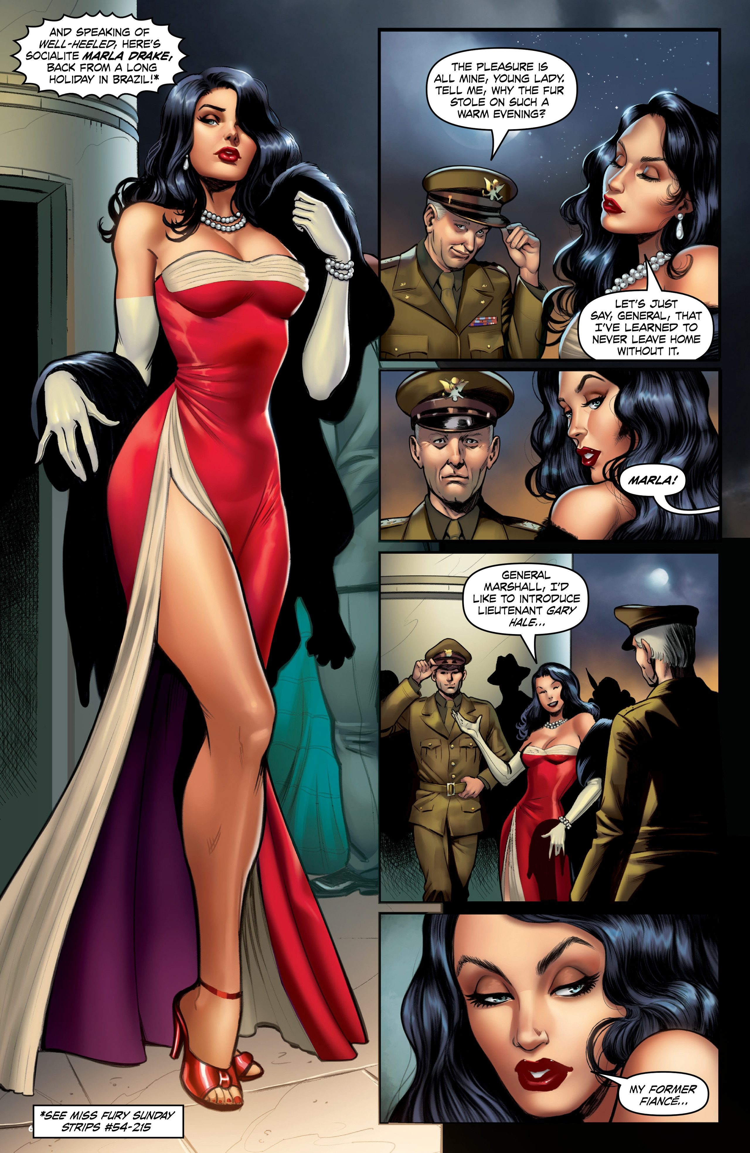 Miss Fury: Joy Division (2021): Chapter TP - Page 7