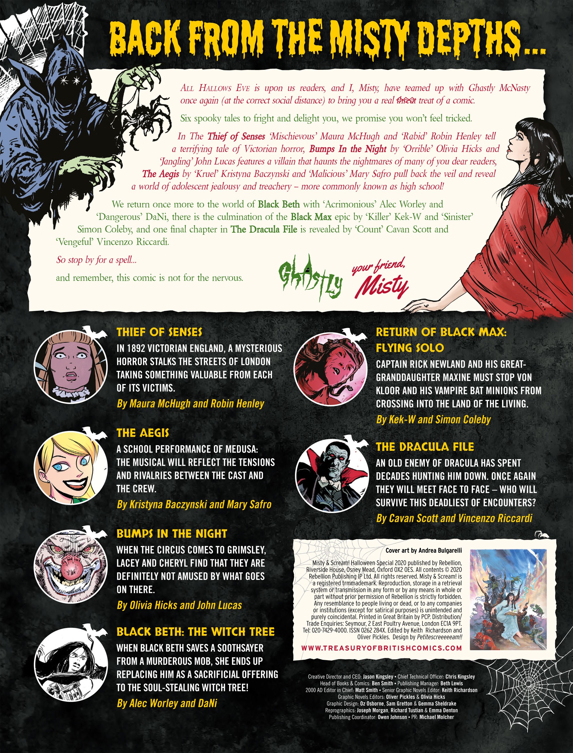 Misty & Scream! Halloween Special (2020): Chapter 1 - Page 2