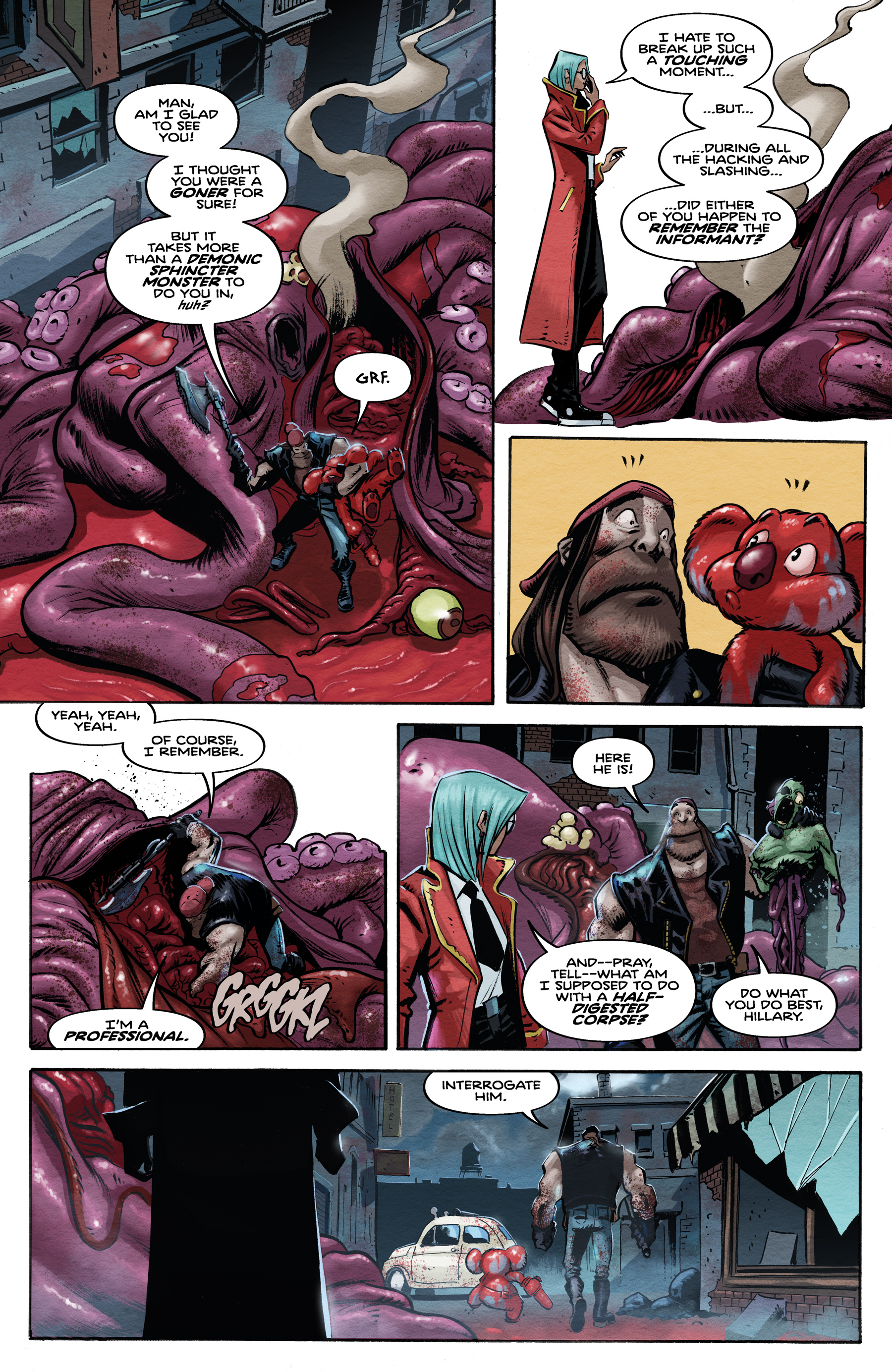 Monsters Are My Business (And Business is Bloody) (2024-): Chapter 1 - Page 8