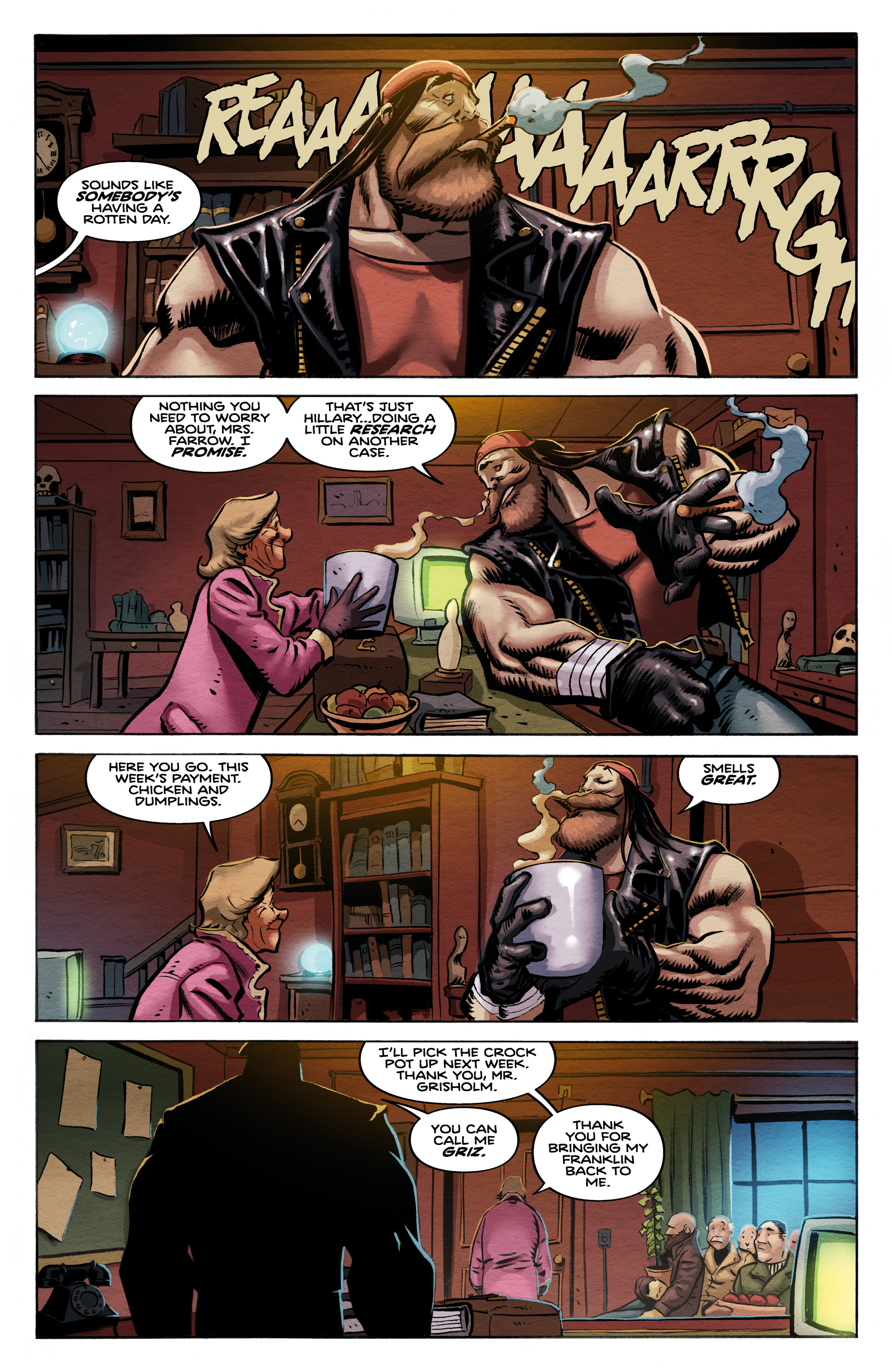 Monsters Are My Business (And Business is Bloody) (2024-): Chapter 1 - Page 11