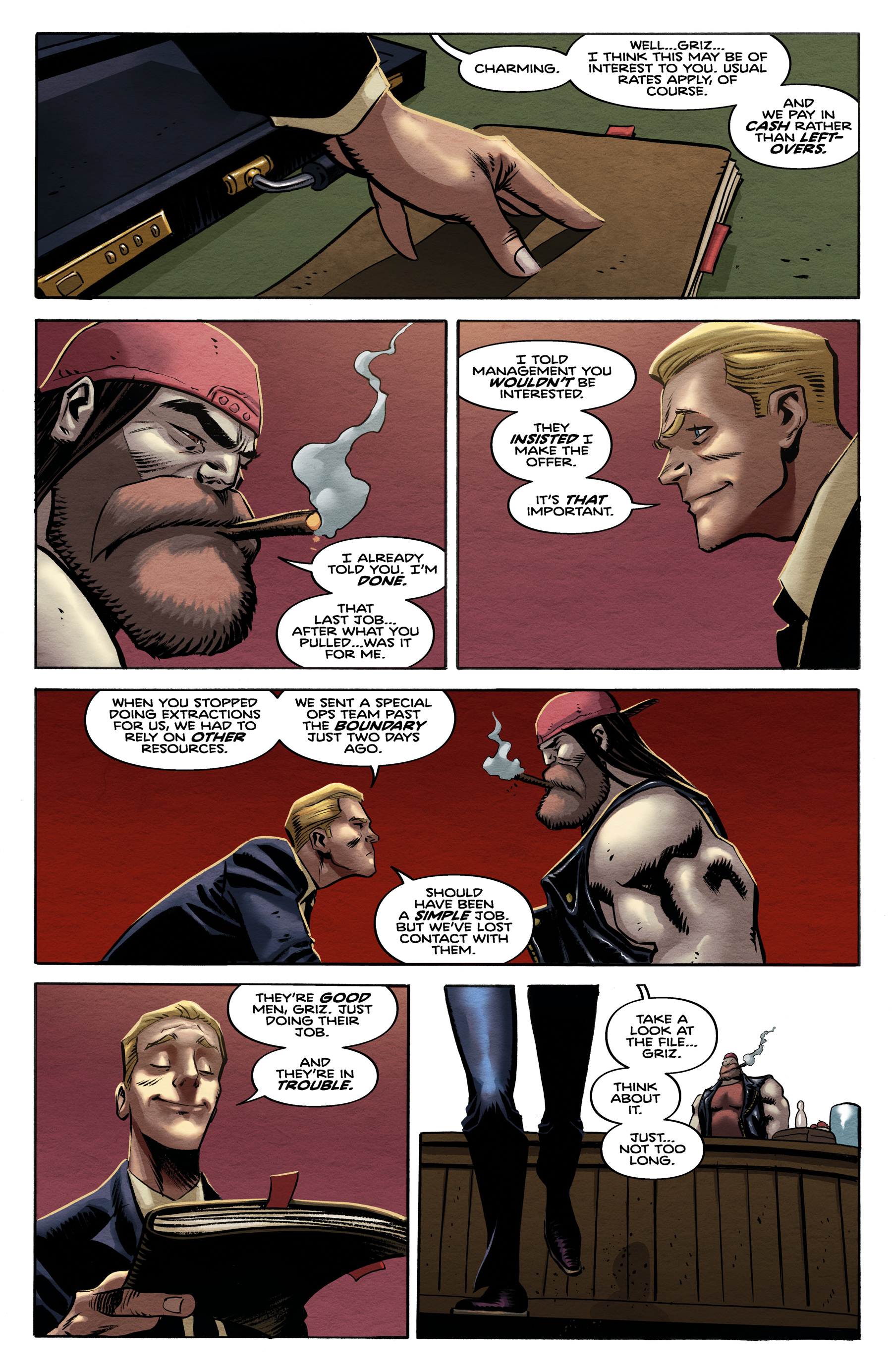 Monsters Are My Business (And Business is Bloody) (2024-): Chapter 1 - Page 14