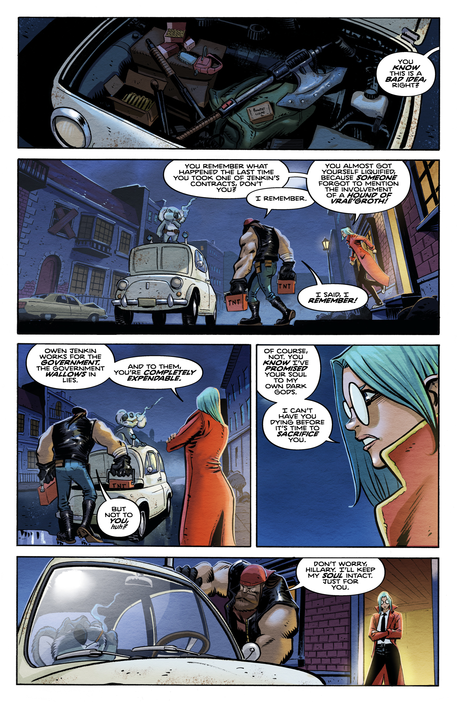 Monsters Are My Business (And Business is Bloody) (2024-): Chapter 1 - Page 16