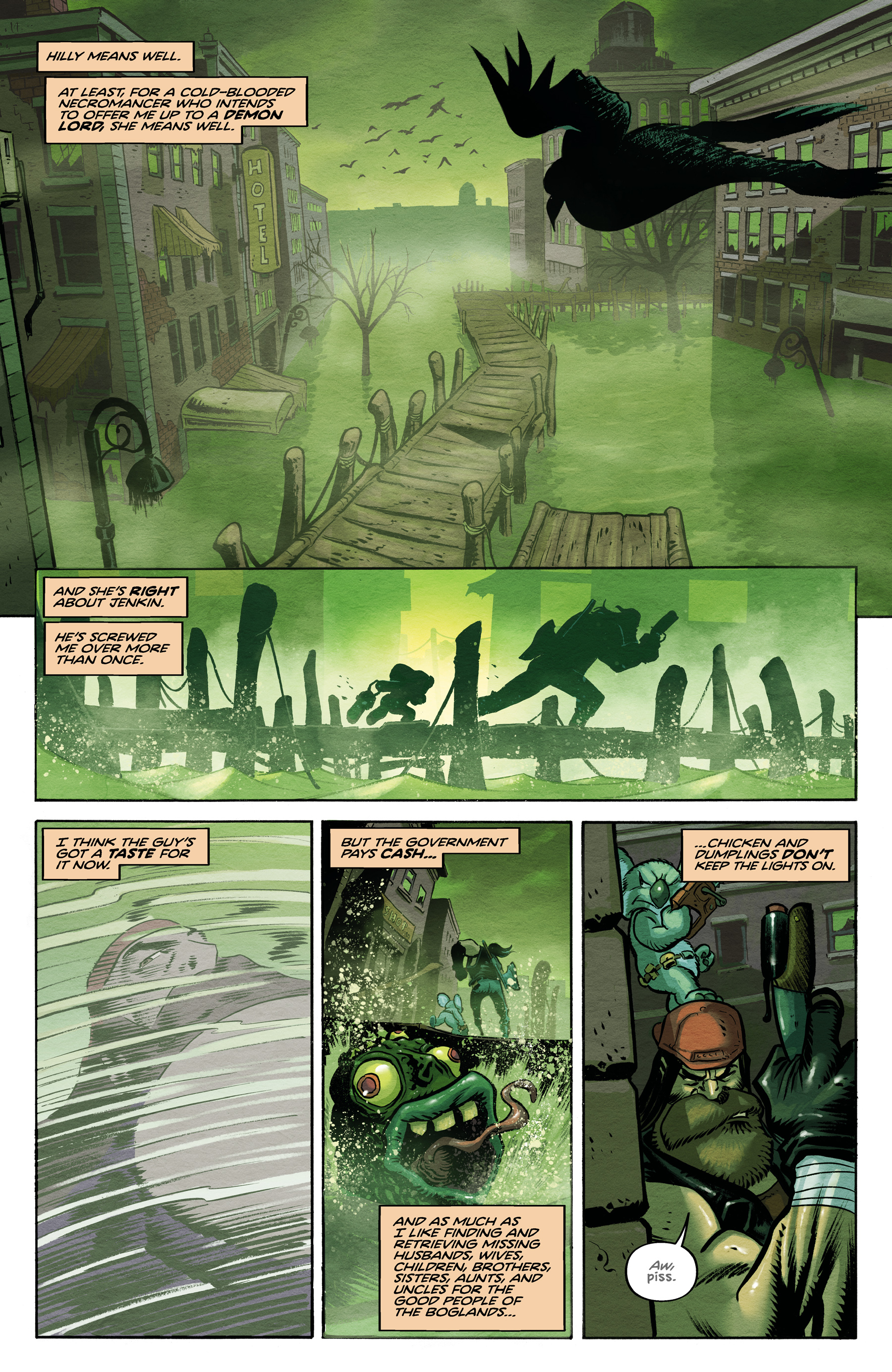 Monsters Are My Business (And Business is Bloody) (2024-): Chapter 1 - Page 17