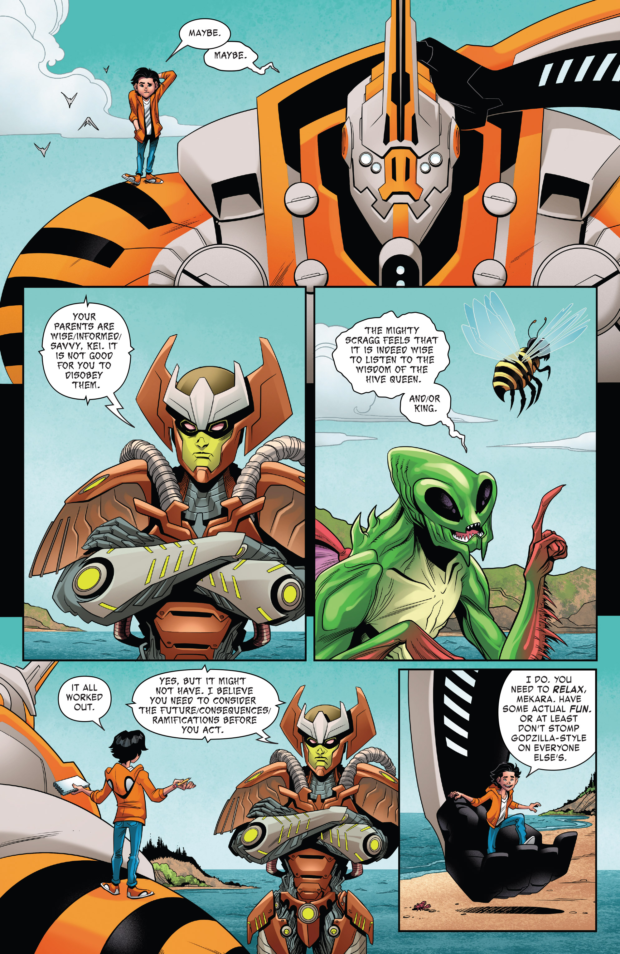 Monsters Unleashed Vol. 2 (2017): Chapter 11 - Page 4