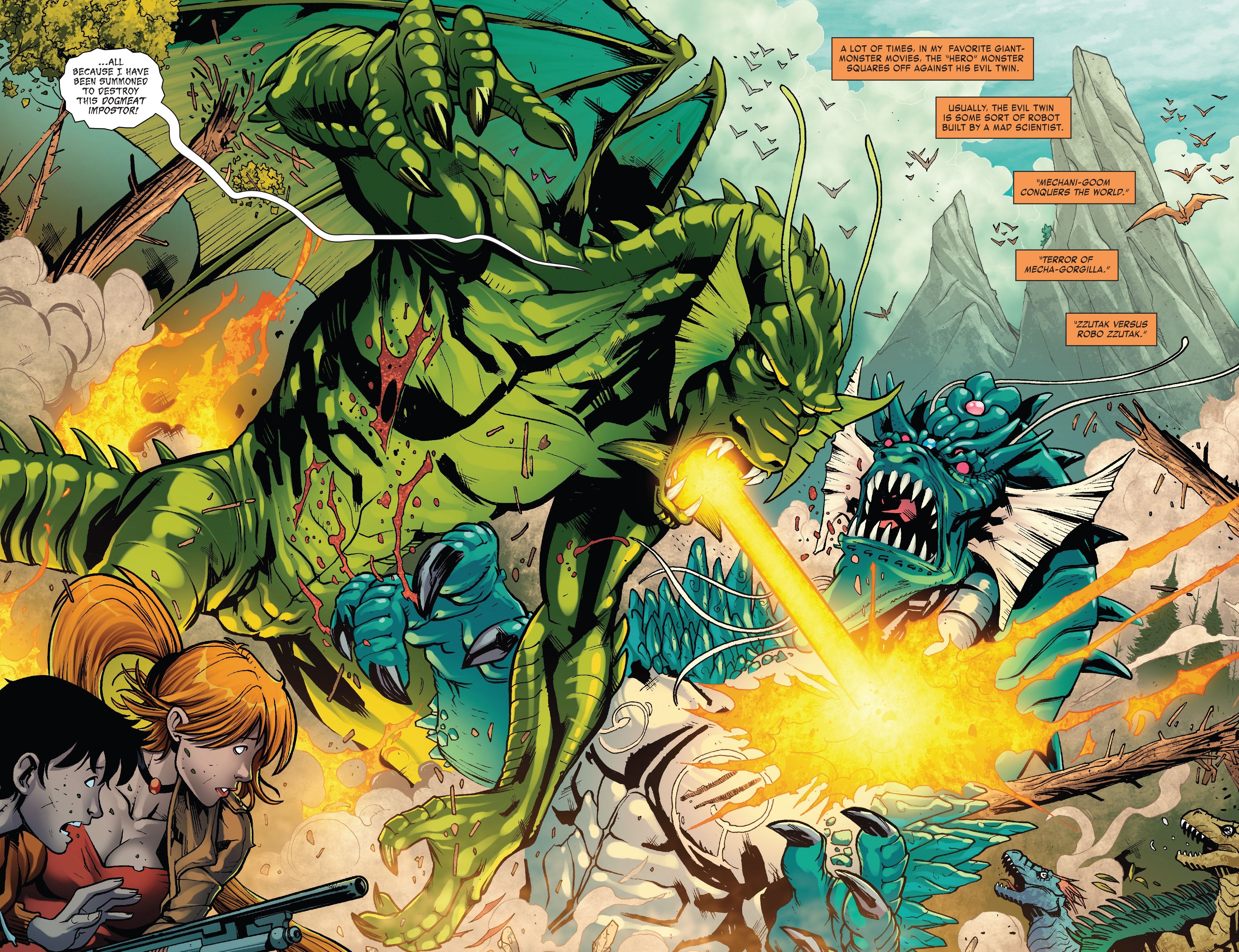 Monsters Unleashed Vol. 2 (2017): Chapter 8 - Page 4