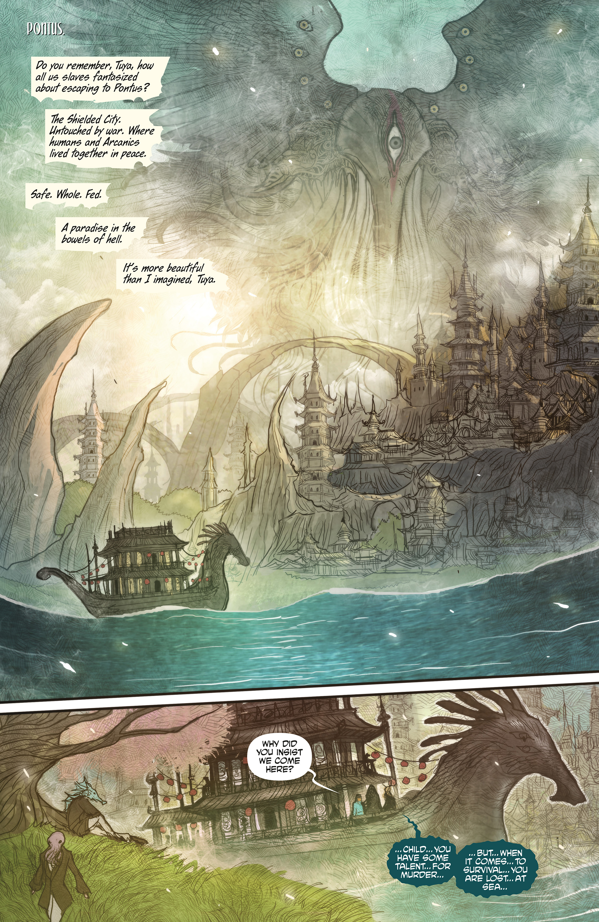 Monstress (2015-): Chapter 13 - Page 9
