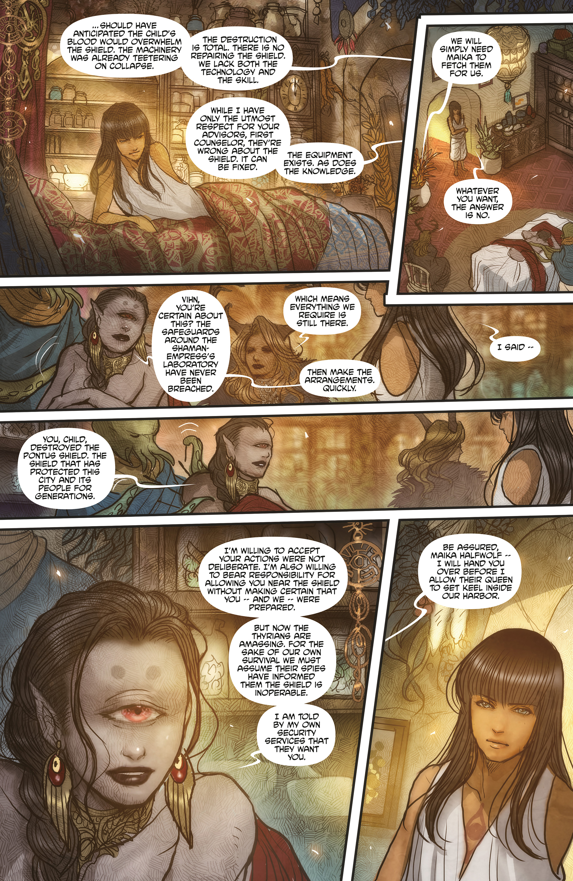 Monstress (2015-): Chapter 15 - Page 5