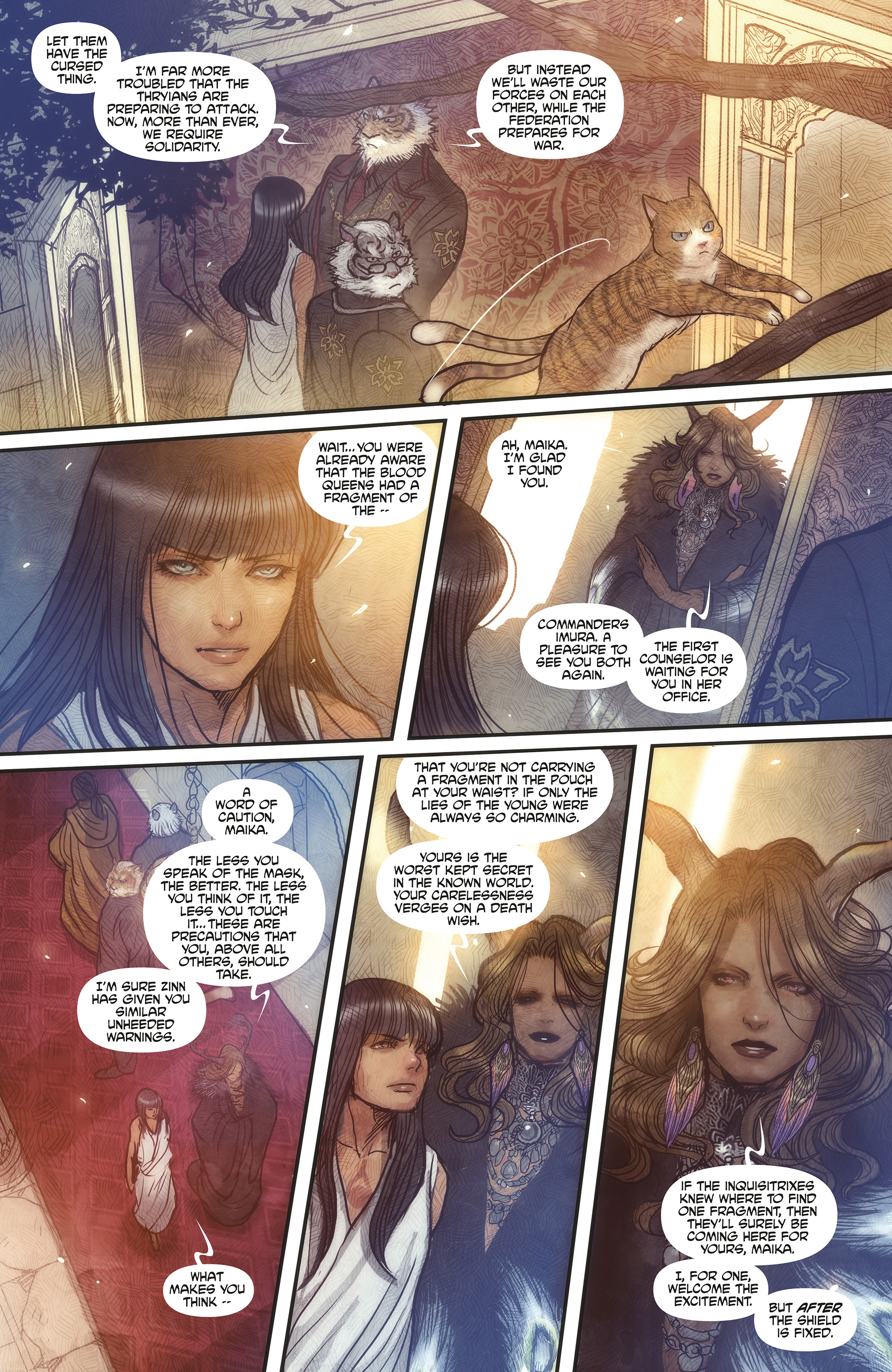 Monstress (2015-): Chapter 15 - Page 14