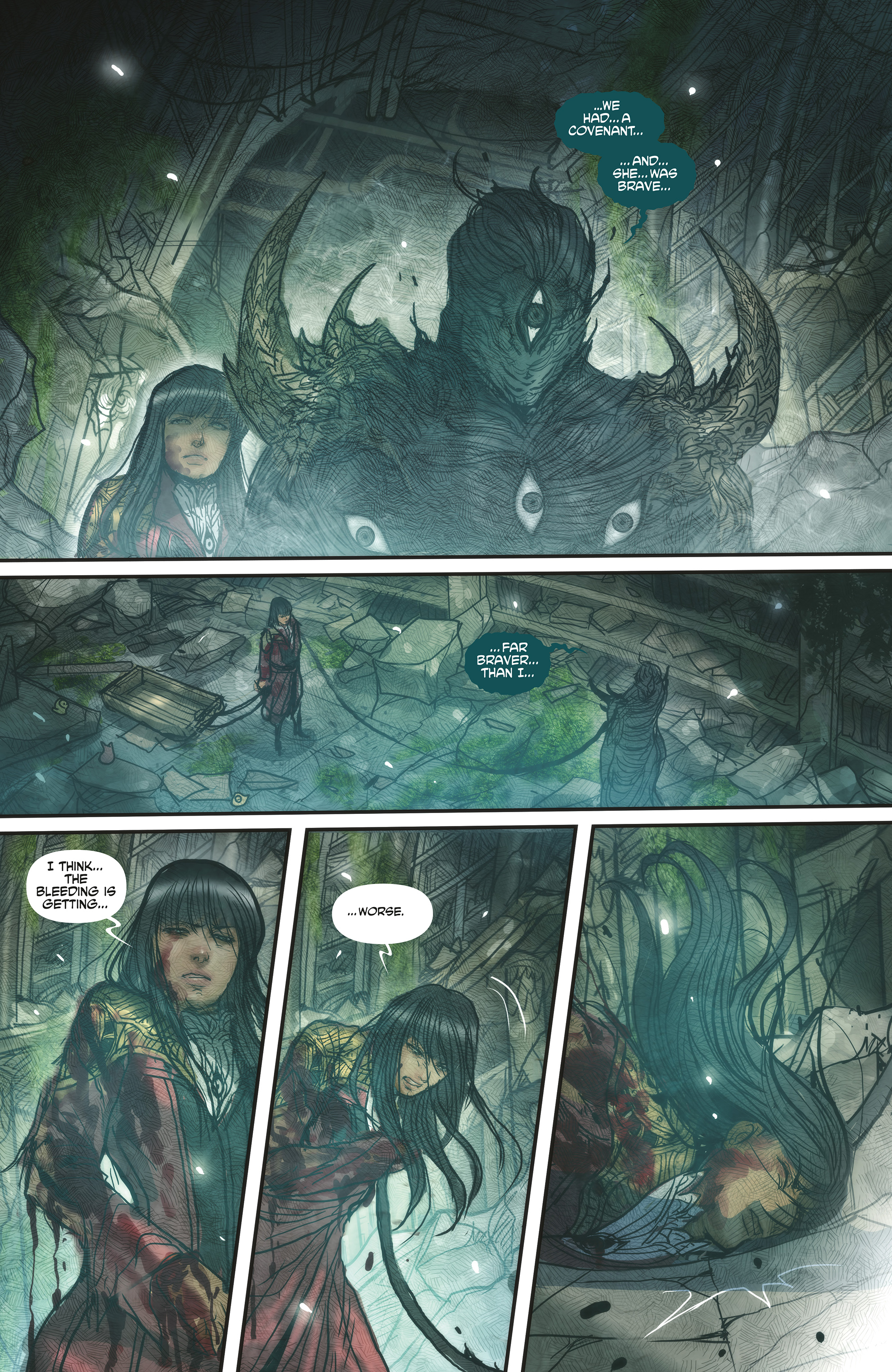 Monstress (2015-): Chapter 16 - Page 9