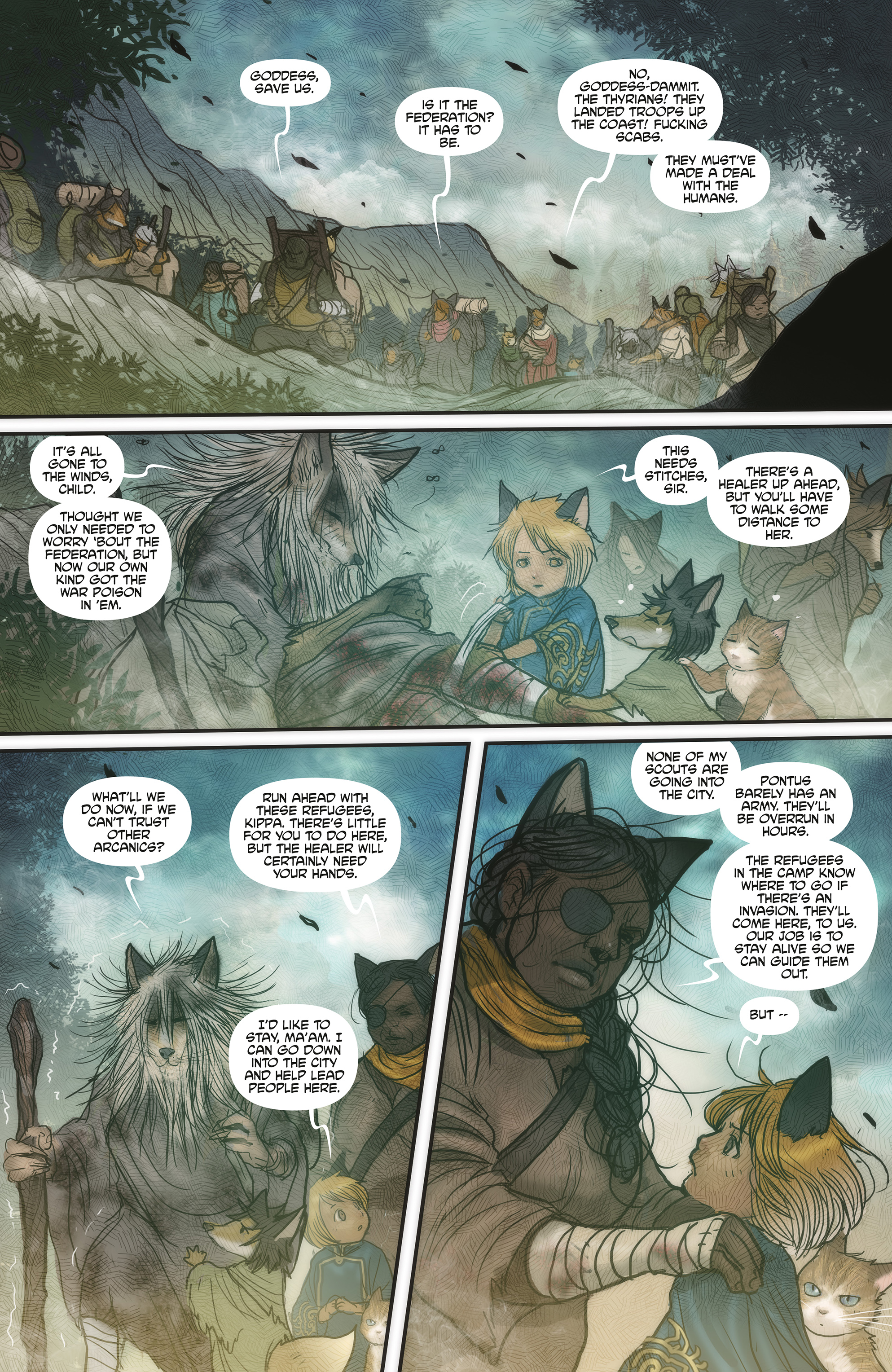 Monstress (2015-): Chapter 17 - Page 5
