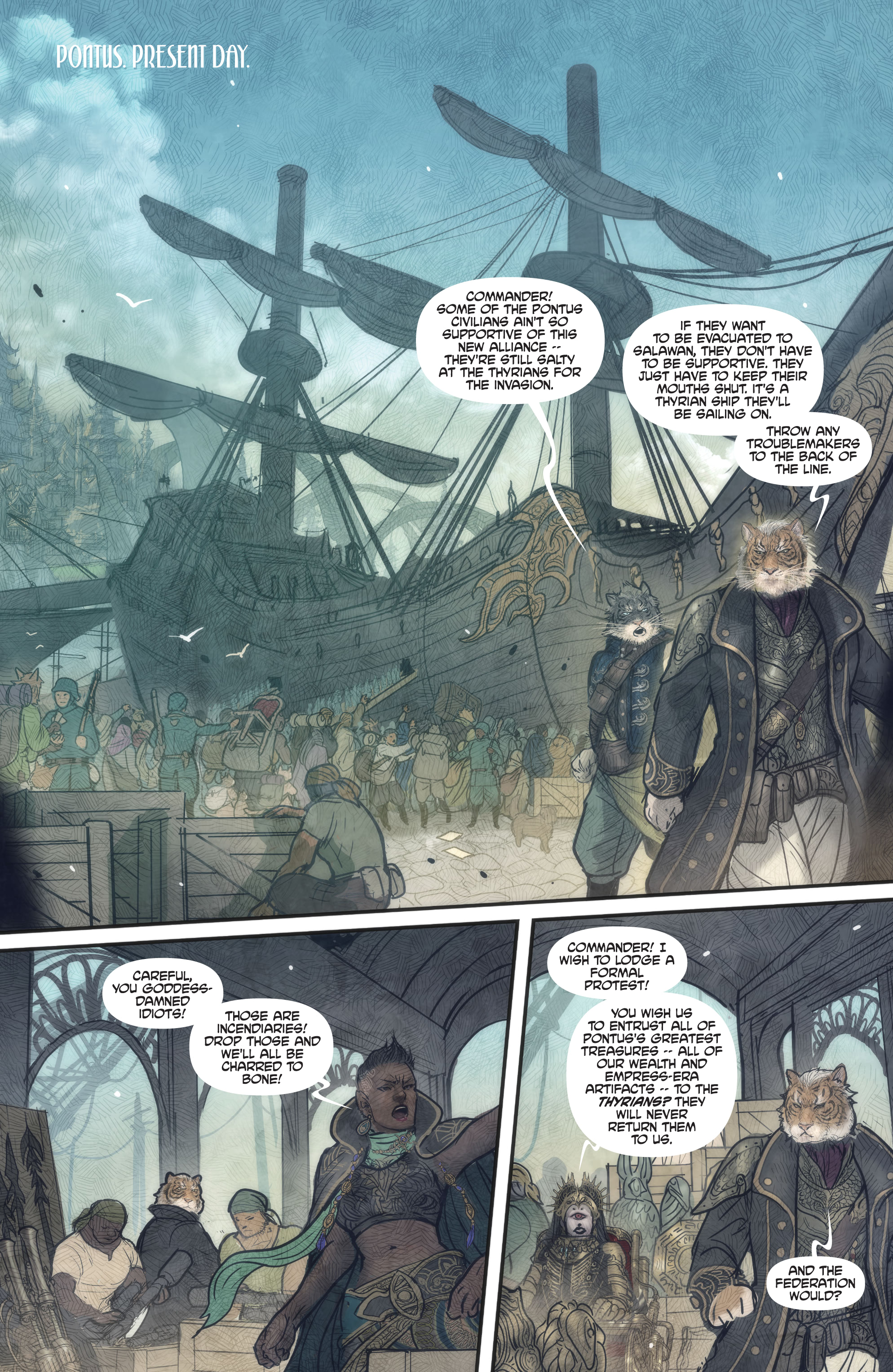 Monstress (2015-): Chapter 25 - Page 5