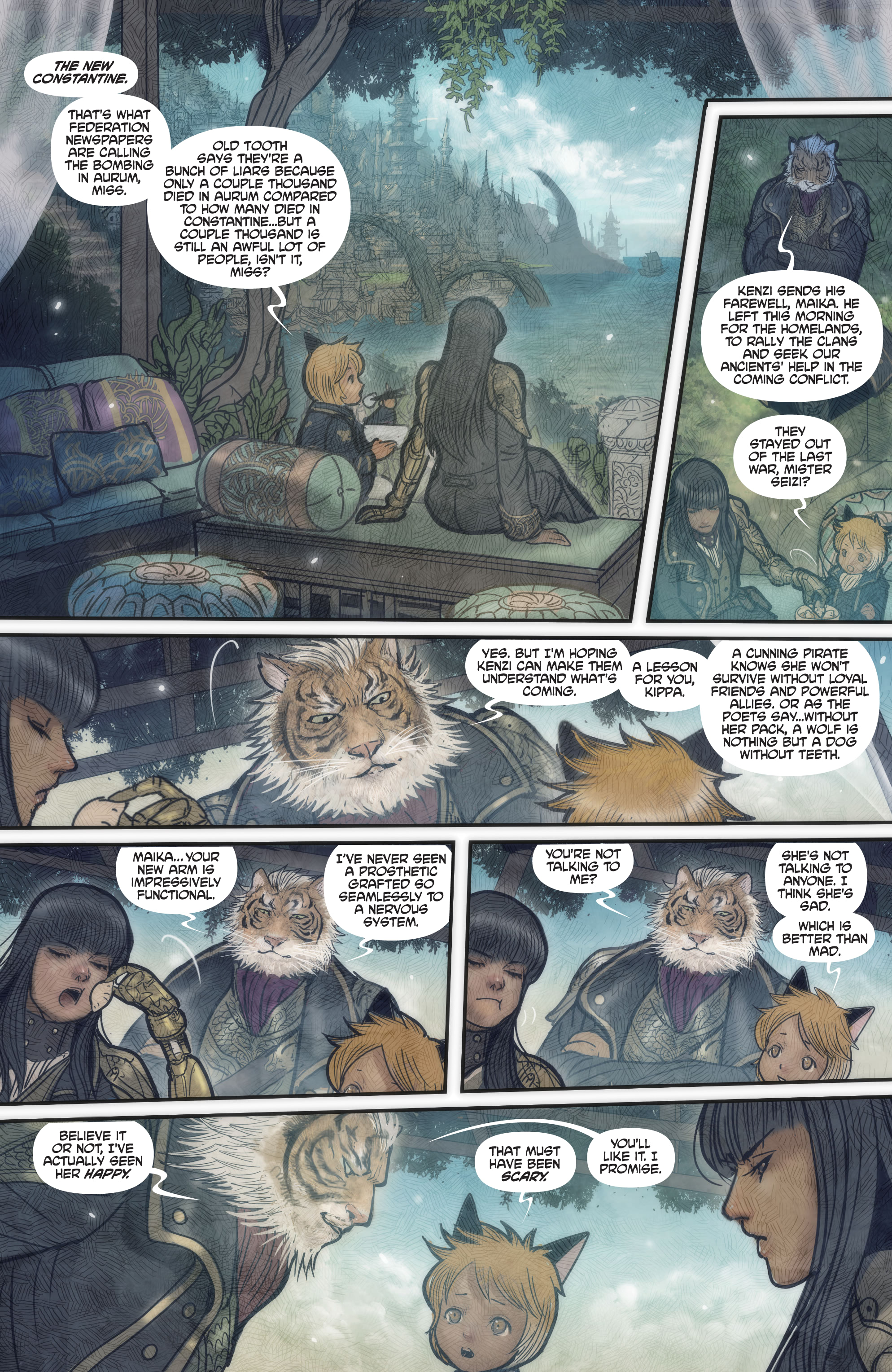 Monstress (2015-): Chapter 25 - Page 6