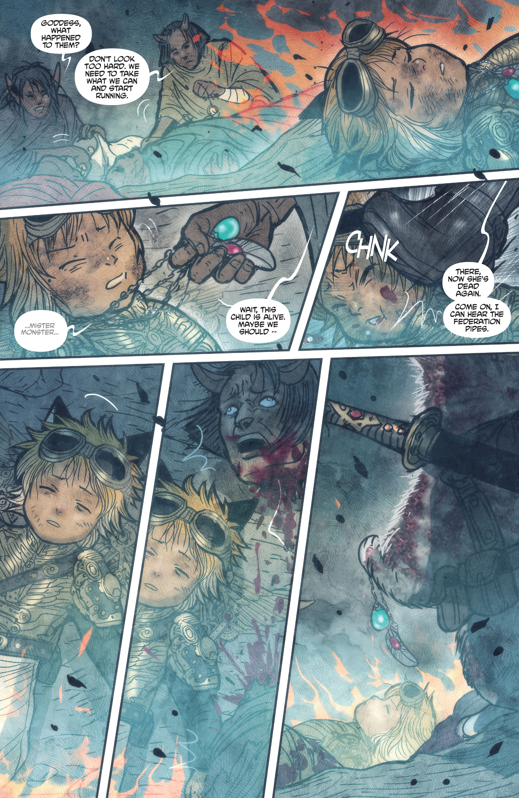 Monstress (2015-): Chapter 28 - Page 8
