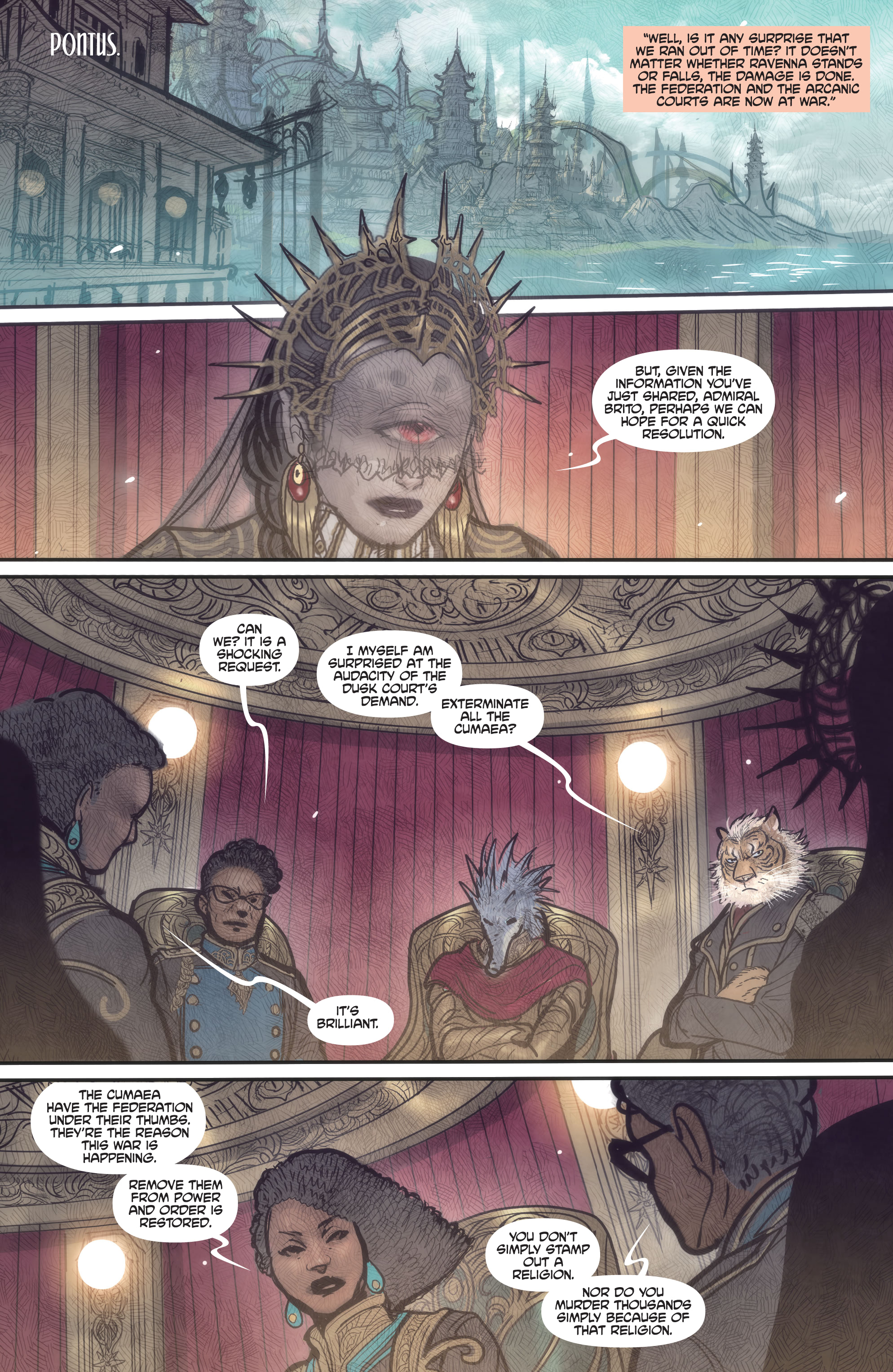 Monstress (2015-): Chapter 31 - Page 7