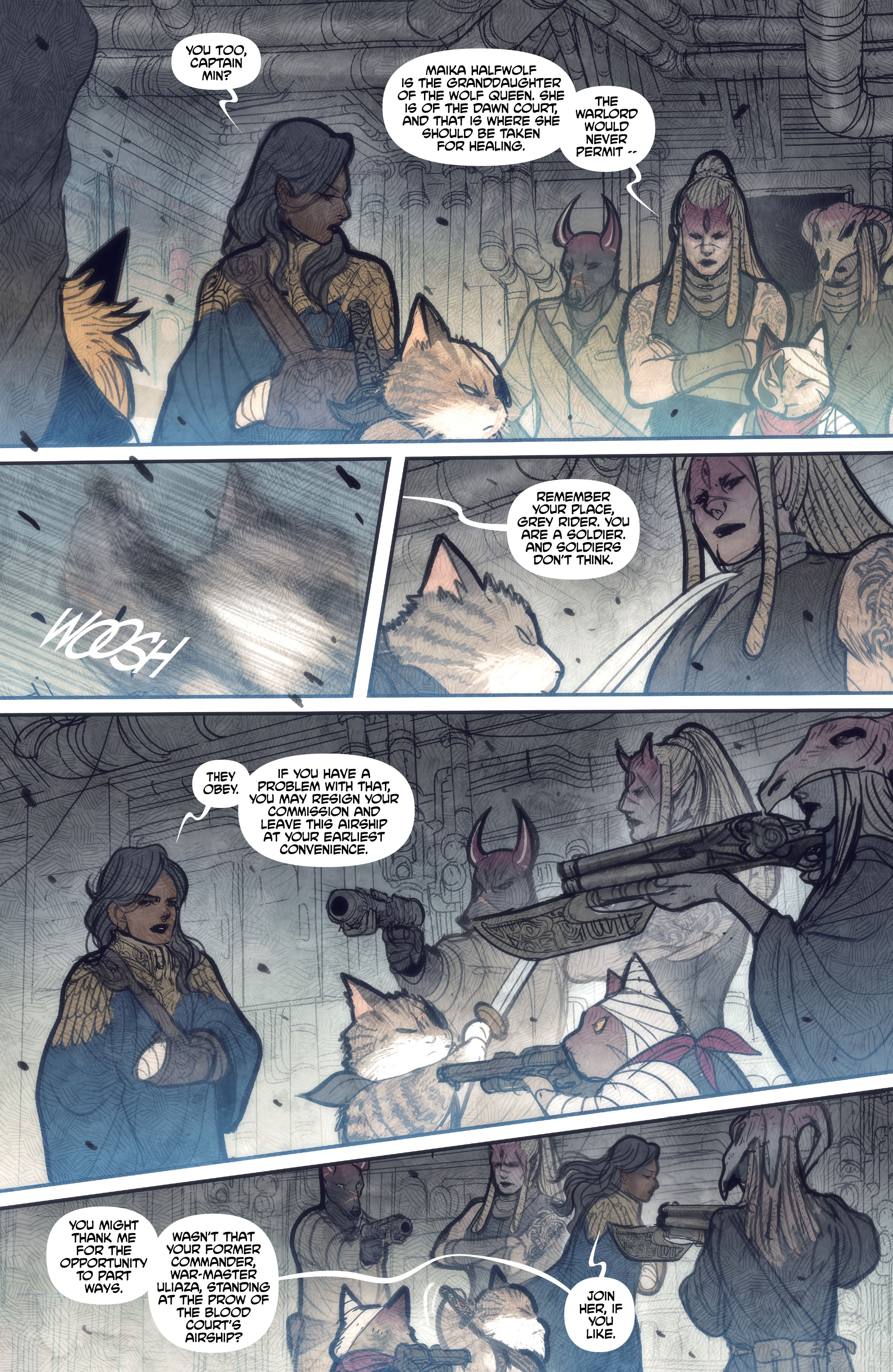 Monstress (2015-): Chapter 36 - Page 5