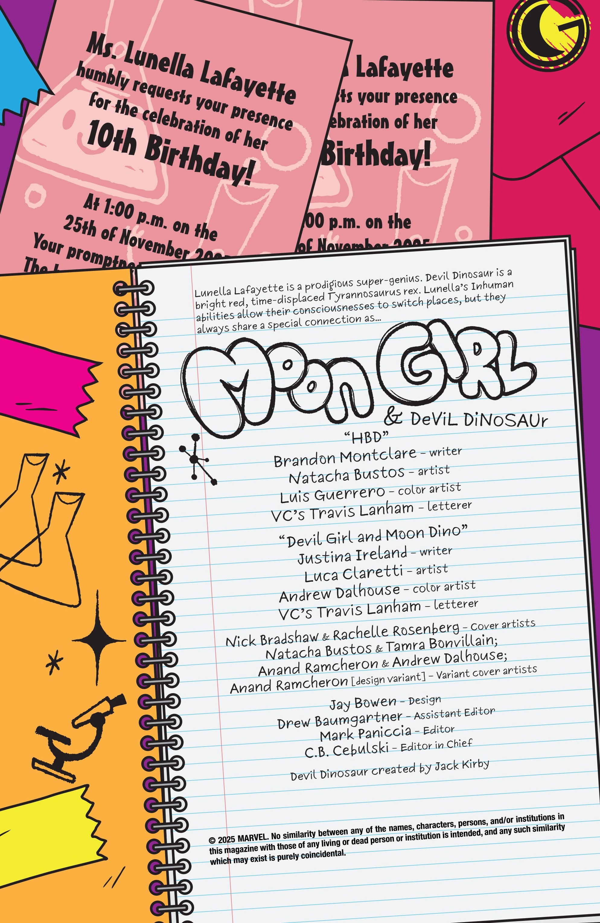 Moon Girl and Devil Dinosaur 10th Anniversary Special (2025-): Chapter 1 - Page 2