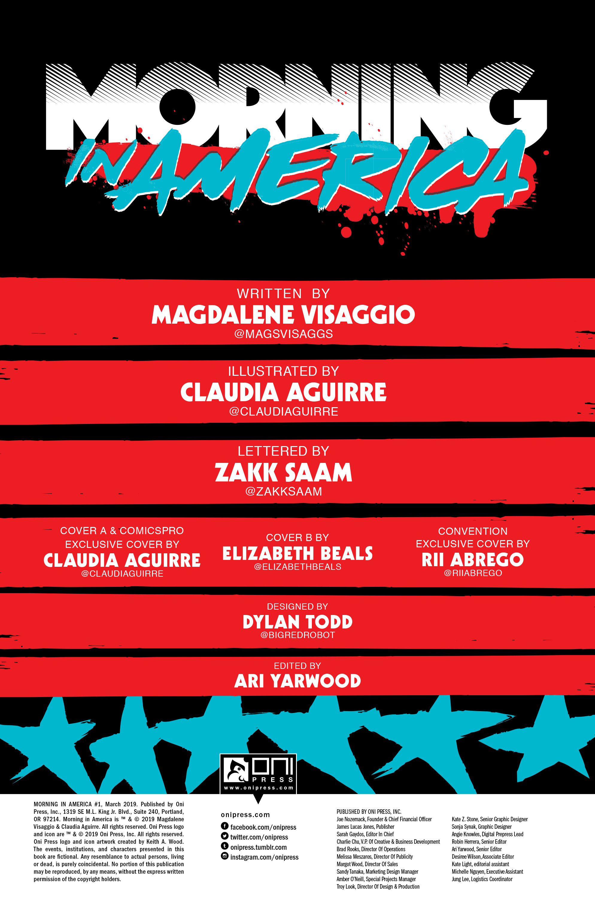 Morning in America (2019-): Chapter 1 - Page 2