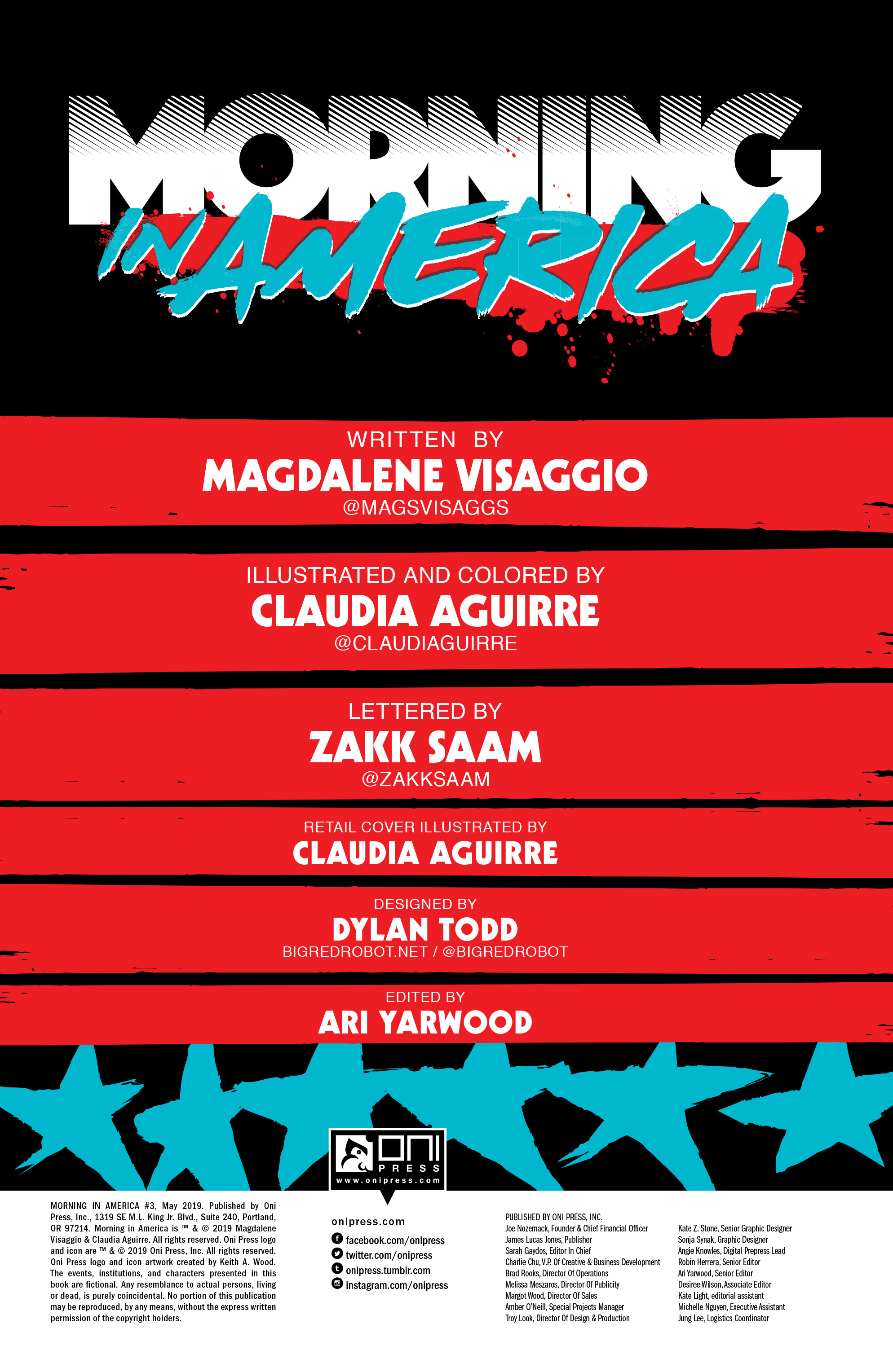 Morning in America (2019-): Chapter 3 - Page 2