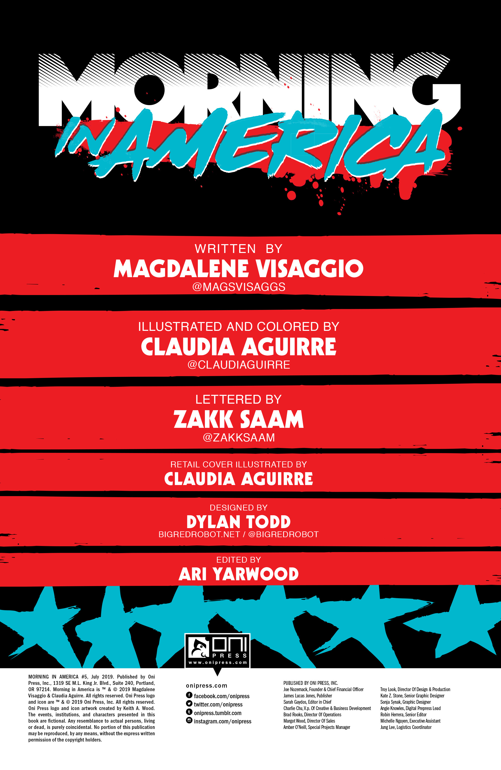 Morning in America (2019-): Chapter 5 - Page 2