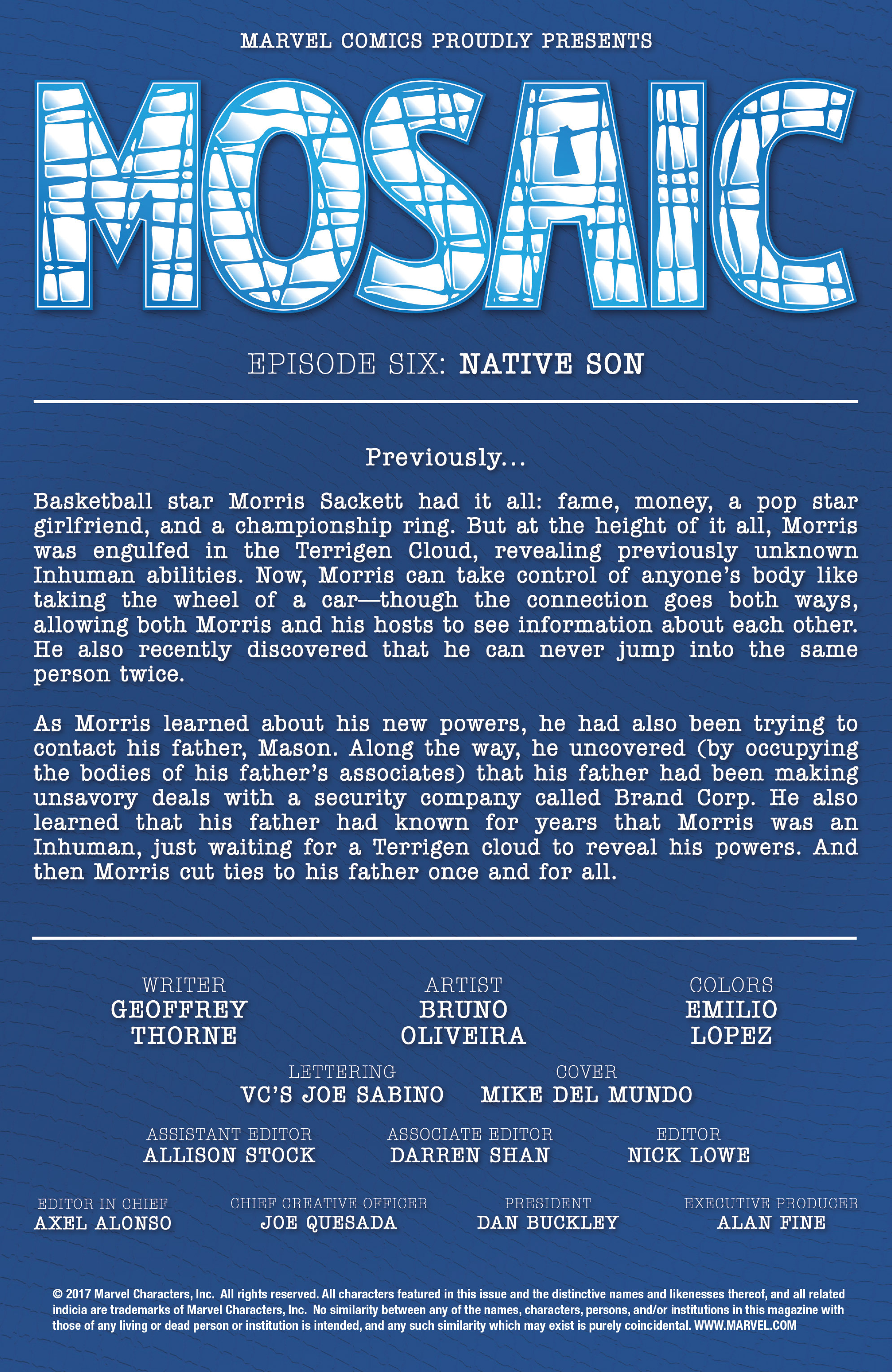 Mosaic (2016-): Chapter 6 - Page 2