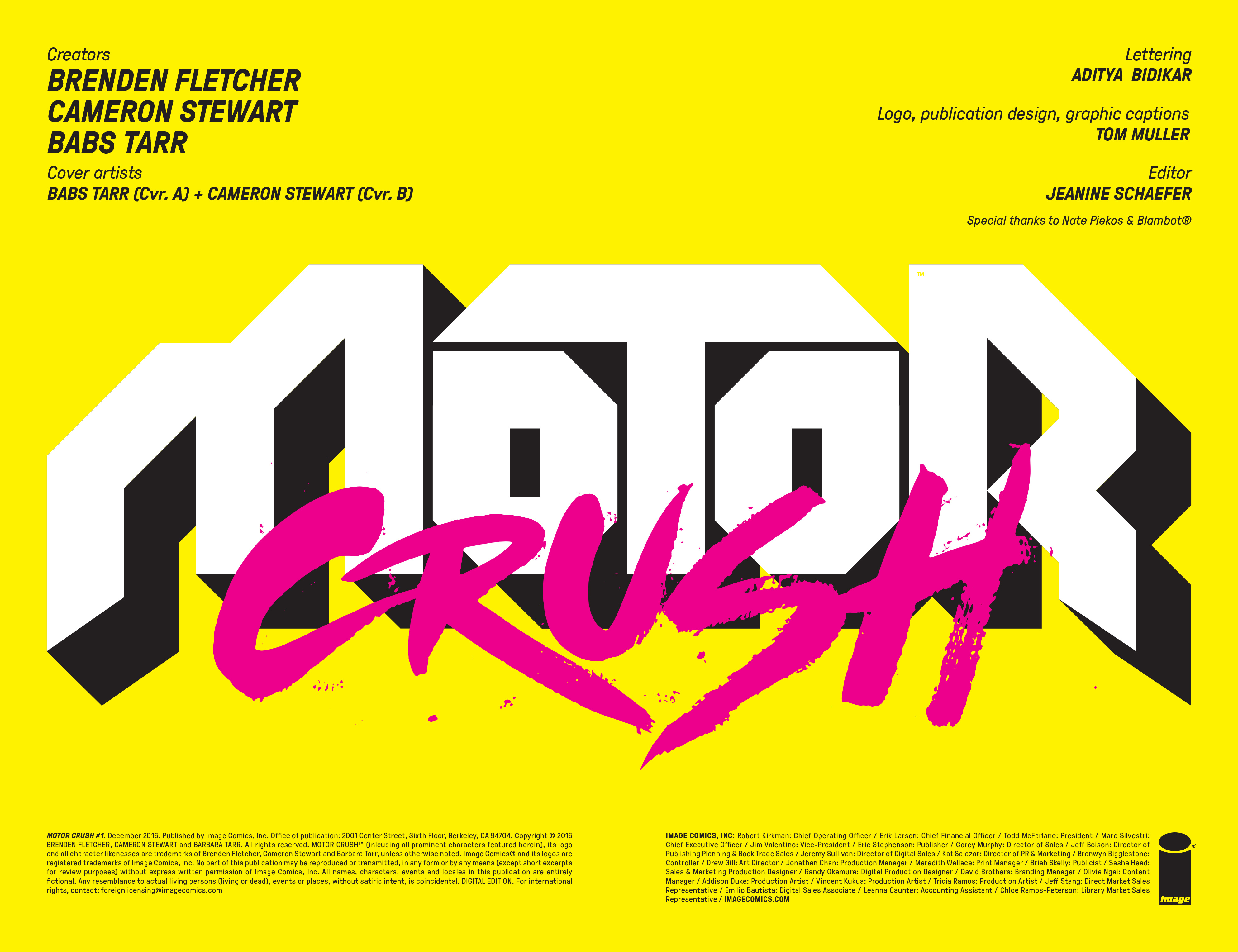 Motor Crush (2016-): Chapter 1 - Page 2