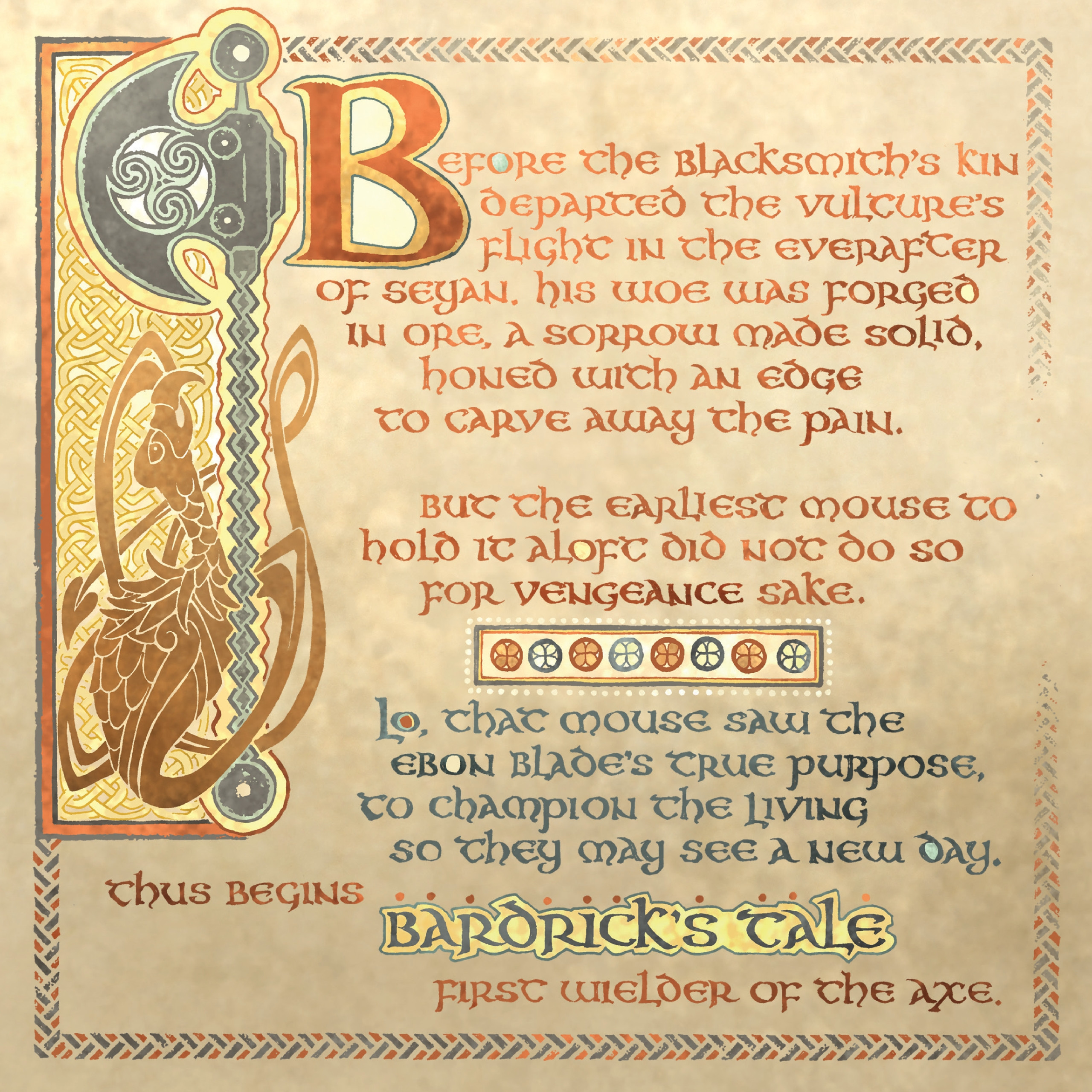 Mouse Guard: Dawn of the Black Axe (2025-): Chapter 1 - Page 2