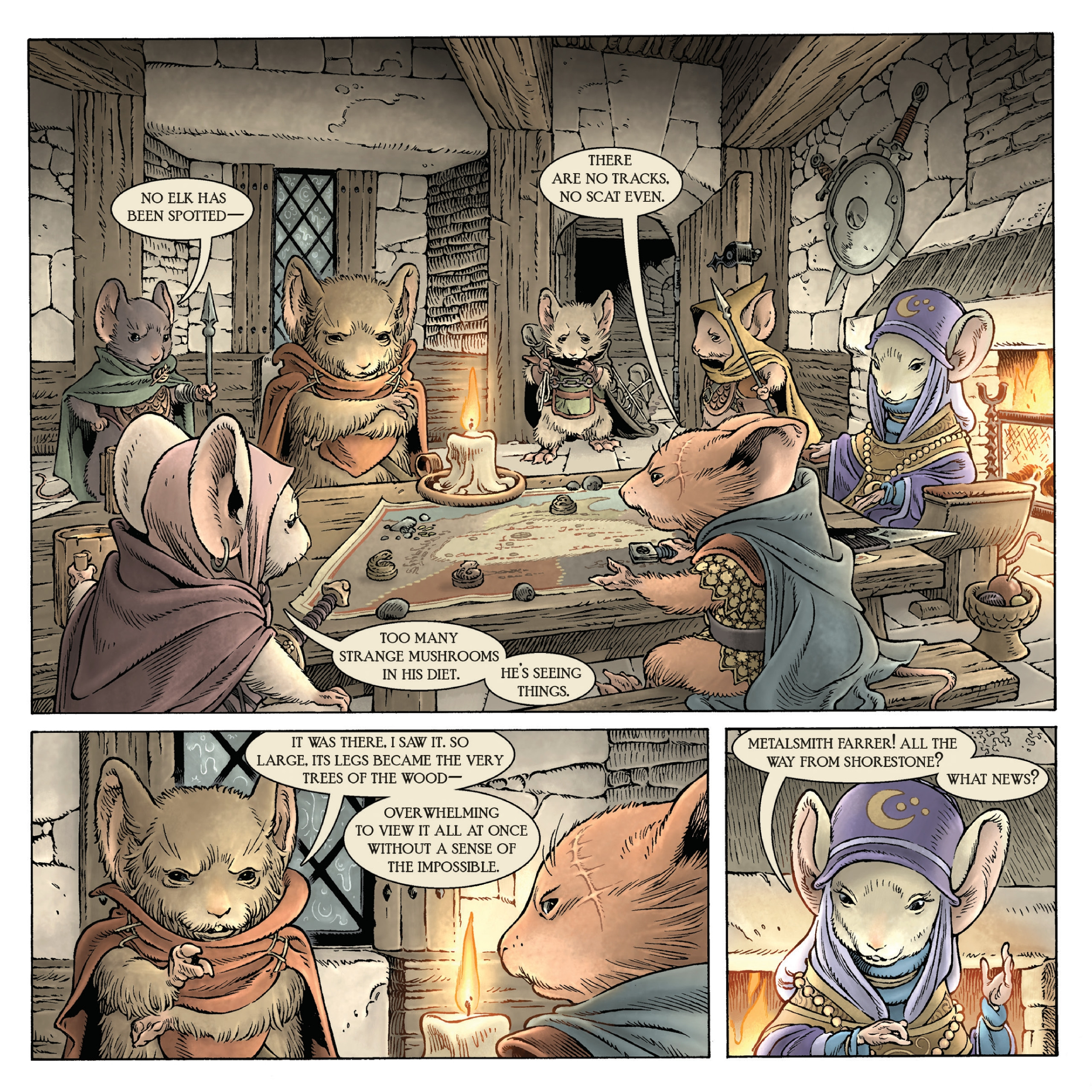 Mouse Guard: Dawn of the Black Axe (2025-): Chapter 1 - Page 6