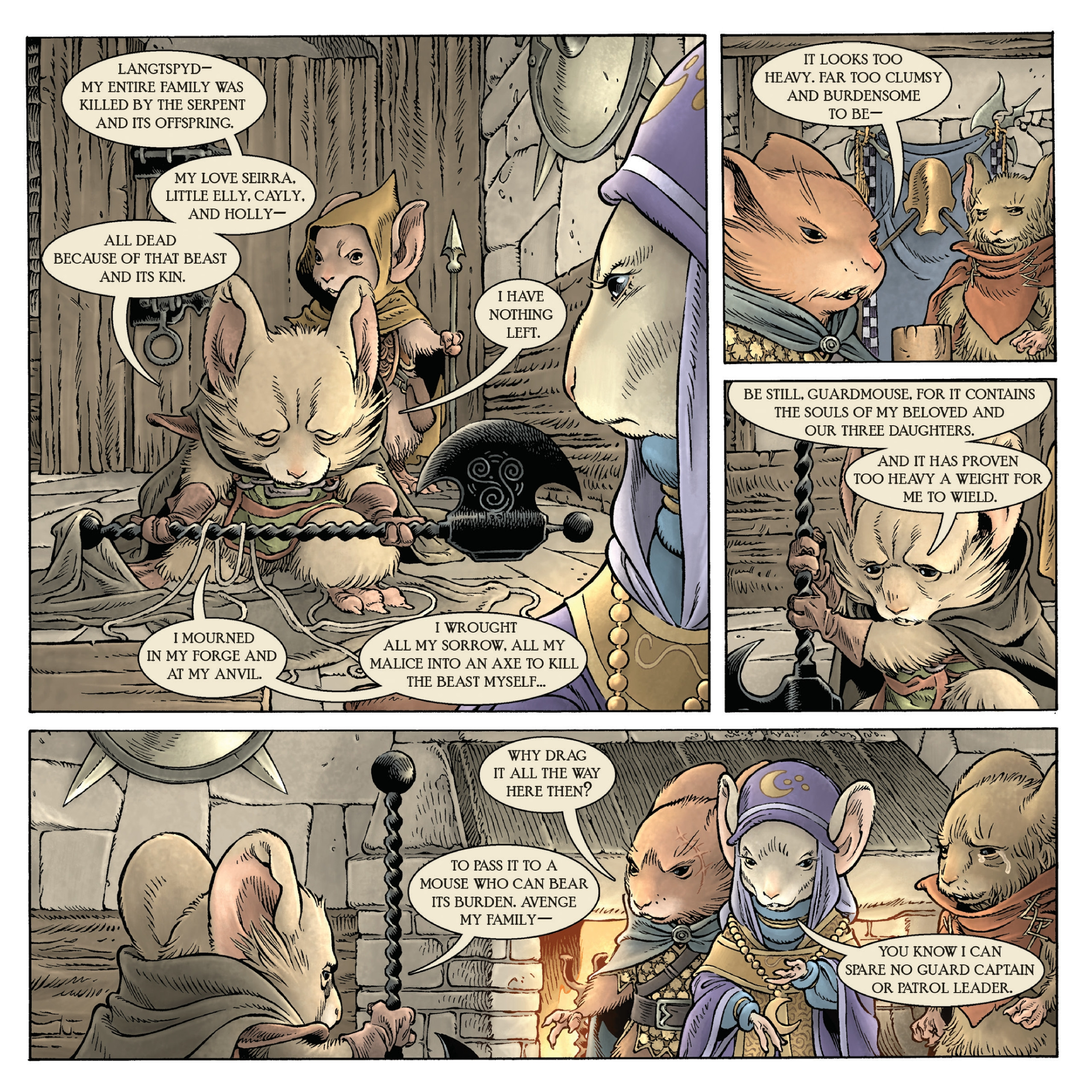 Mouse Guard: Dawn of the Black Axe (2025-): Chapter 1 - Page 7
