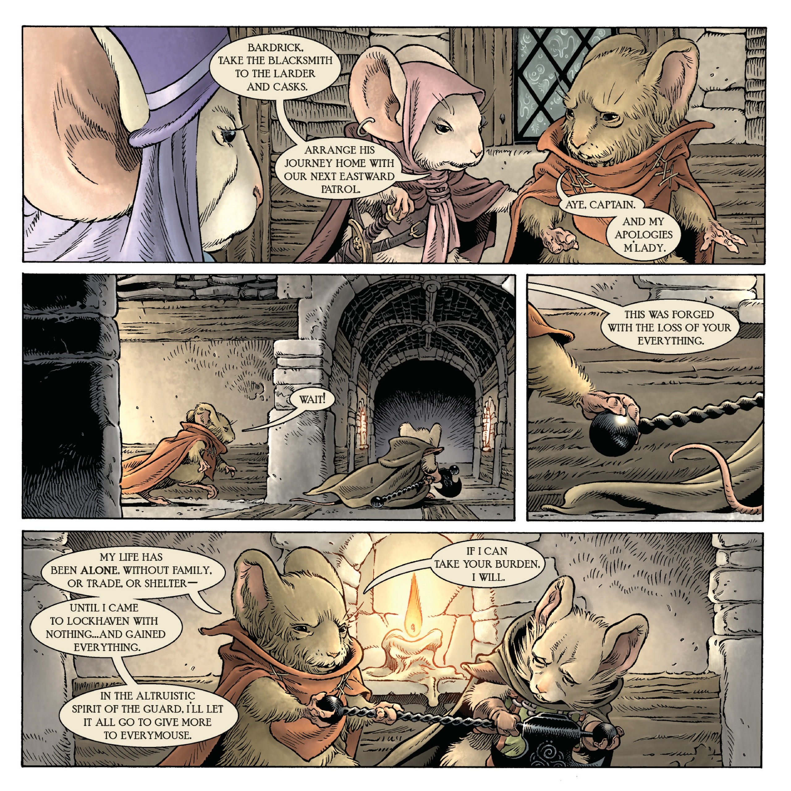 Mouse Guard: Dawn of the Black Axe (2025-): Chapter 1 - Page 9