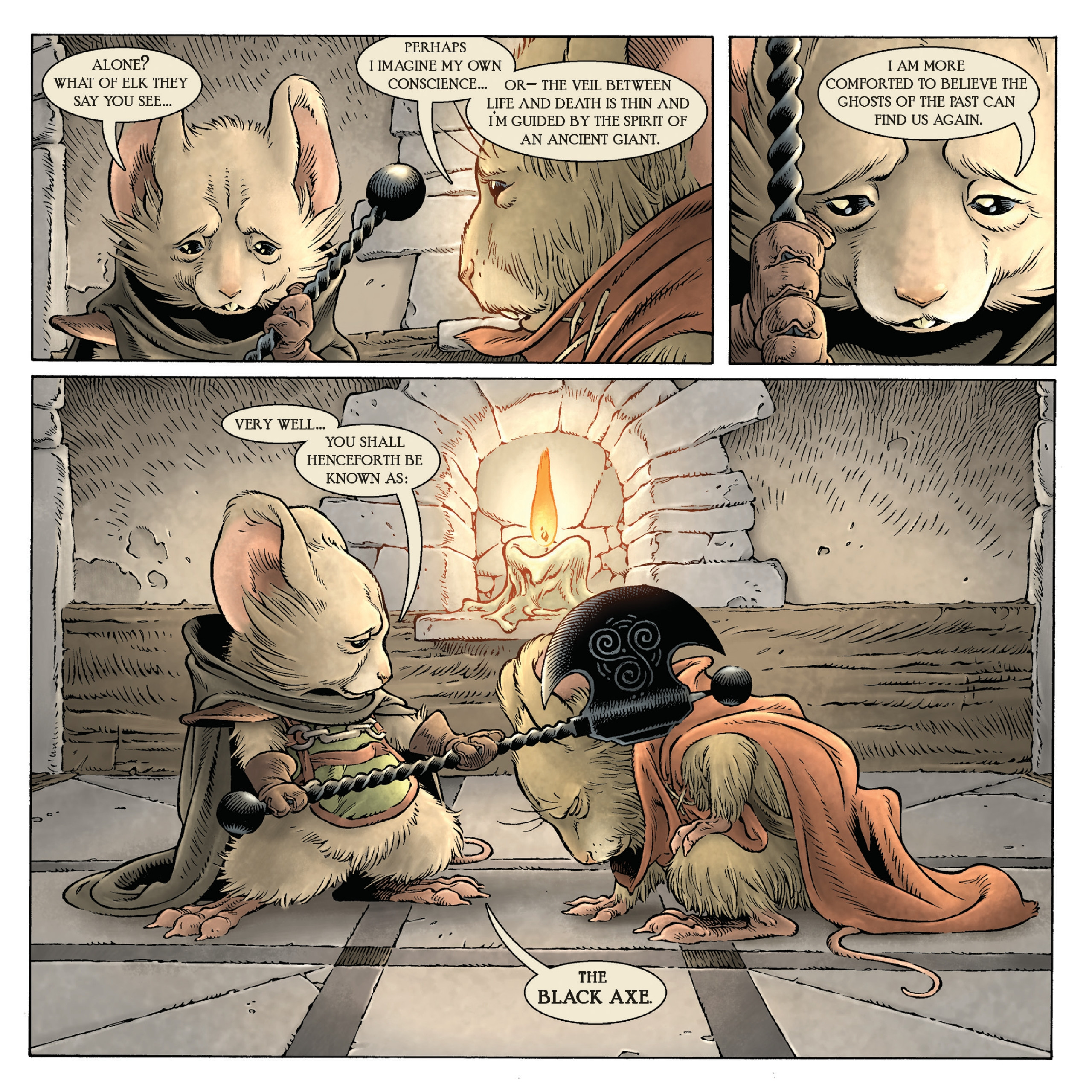 Mouse Guard: Dawn of the Black Axe (2025-): Chapter 1 - Page 10
