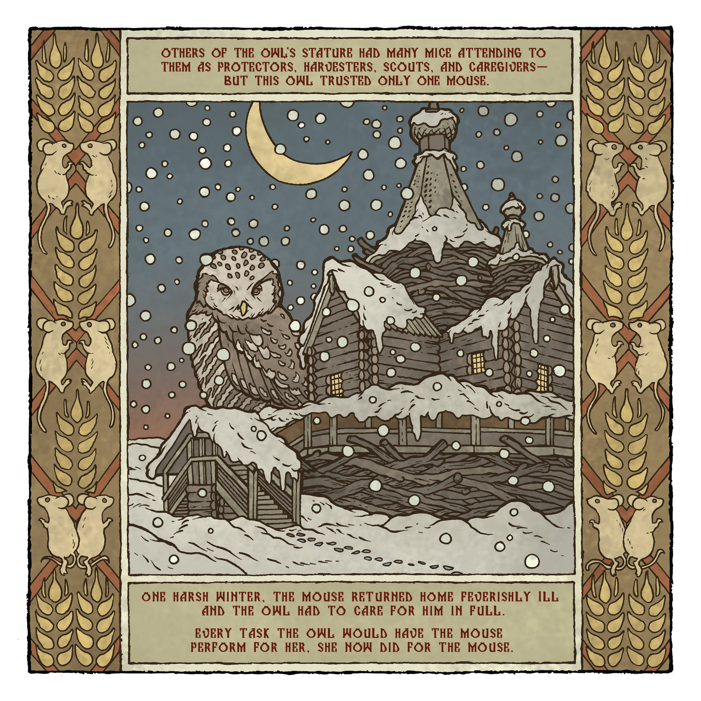 Mouse Guard: The Owlhen Caregiver (2021-): Chapter 1 - Page 5