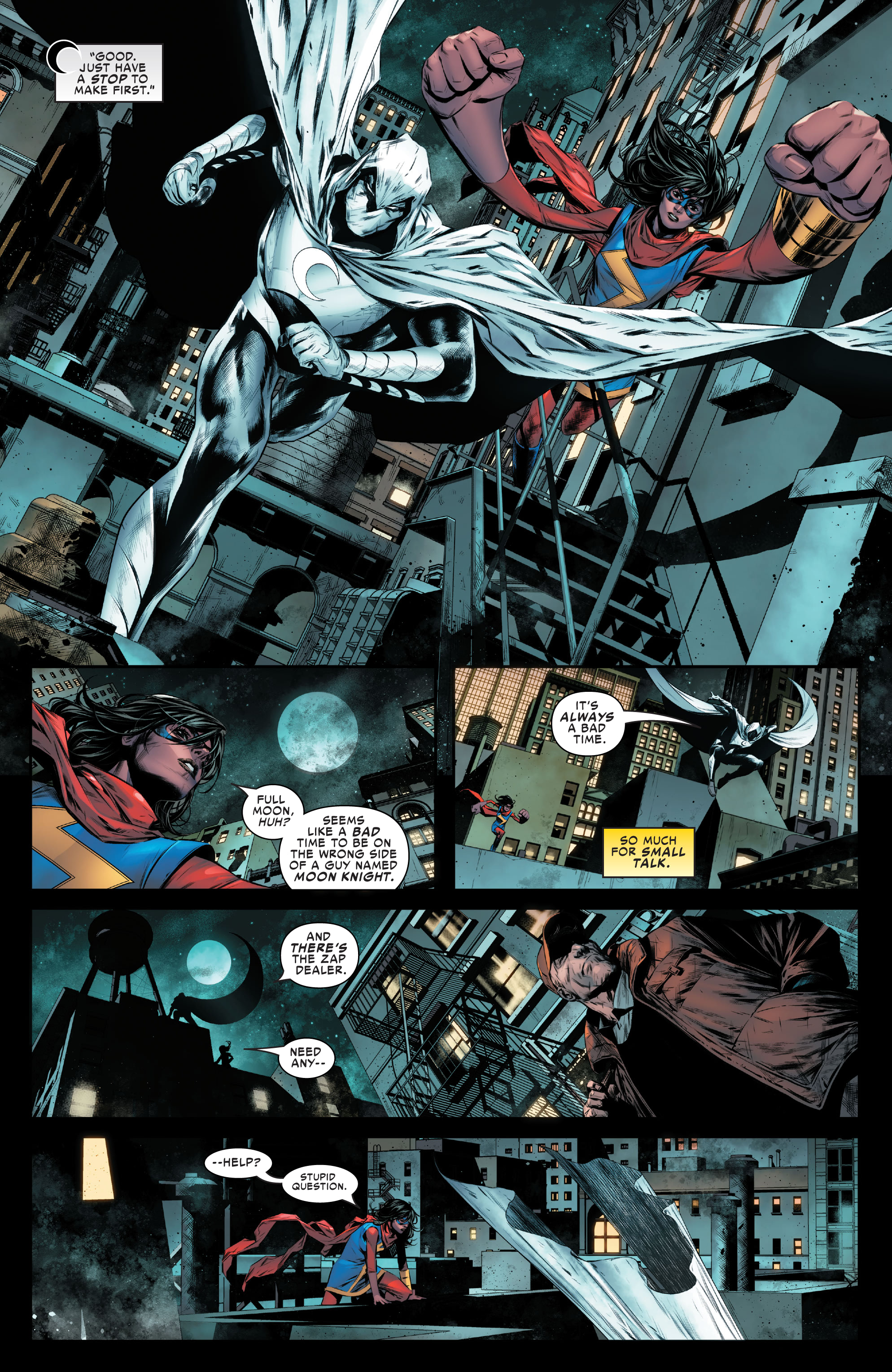 Ms. Marvel and Moon Knight (2022-): Chapter 1 - Page 8