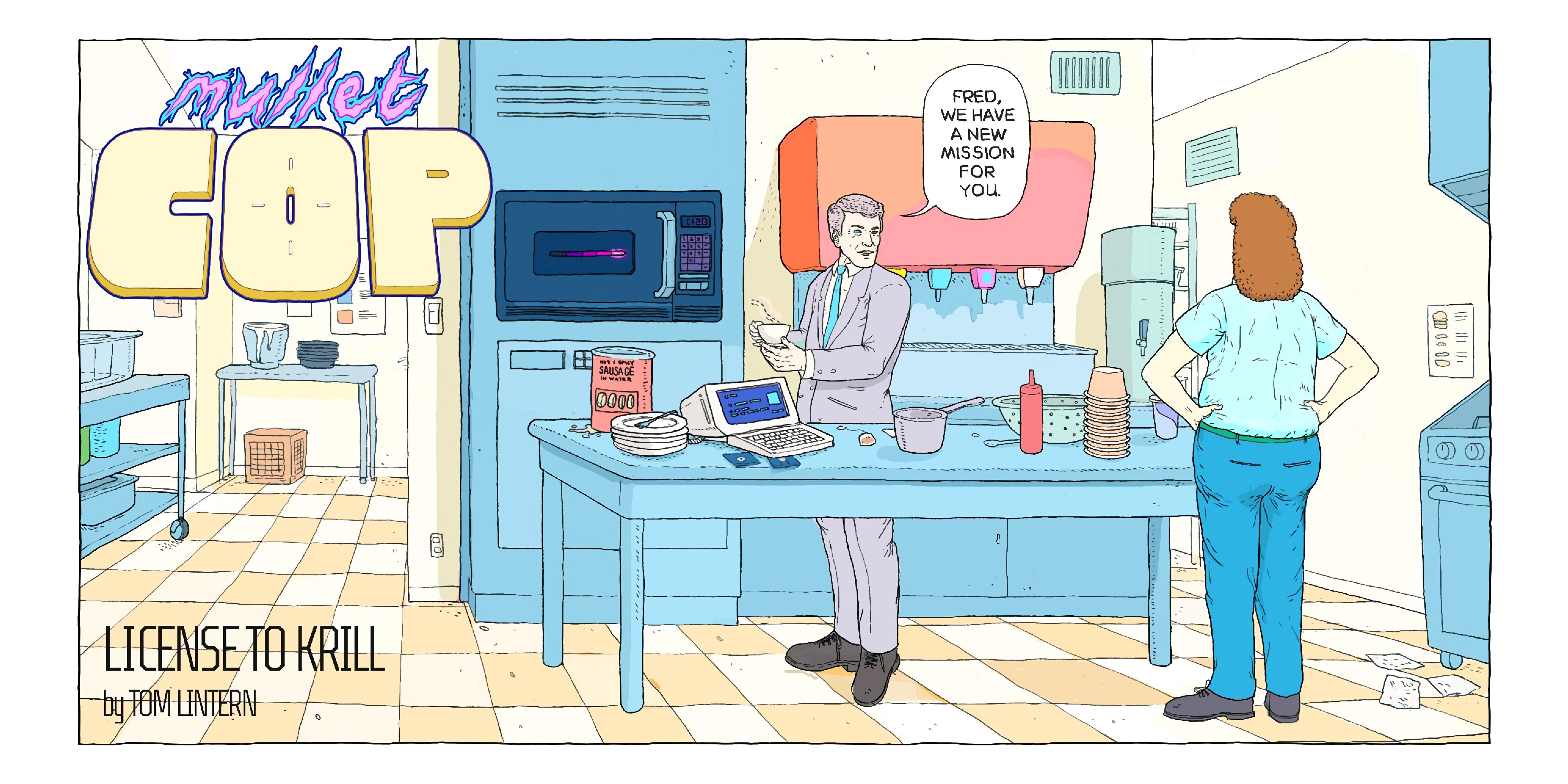 Mullet Cop: License to Krill (2023): Chapter 1 - Page 3
