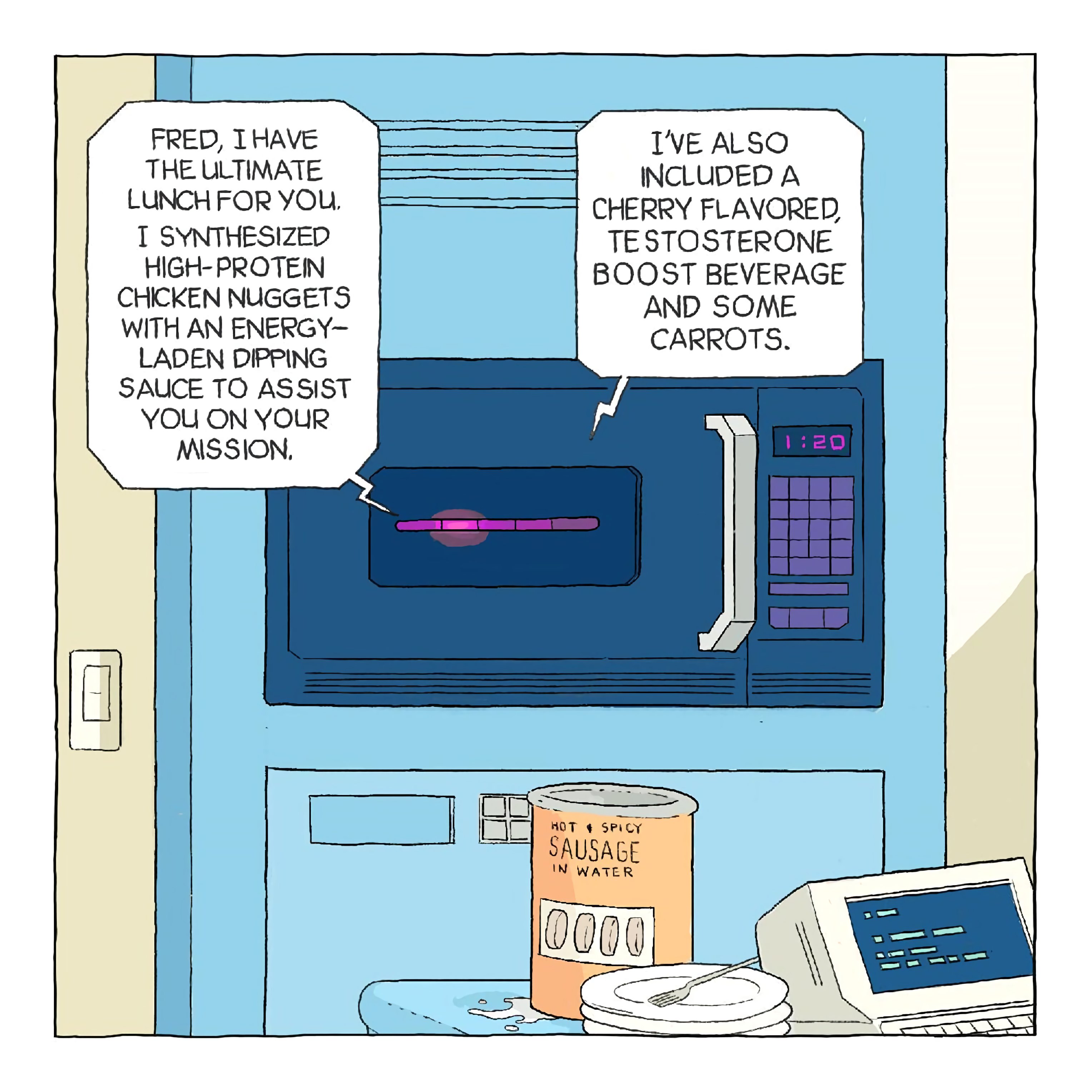 Mullet Cop: License to Krill (2023): Chapter 1 - Page 9
