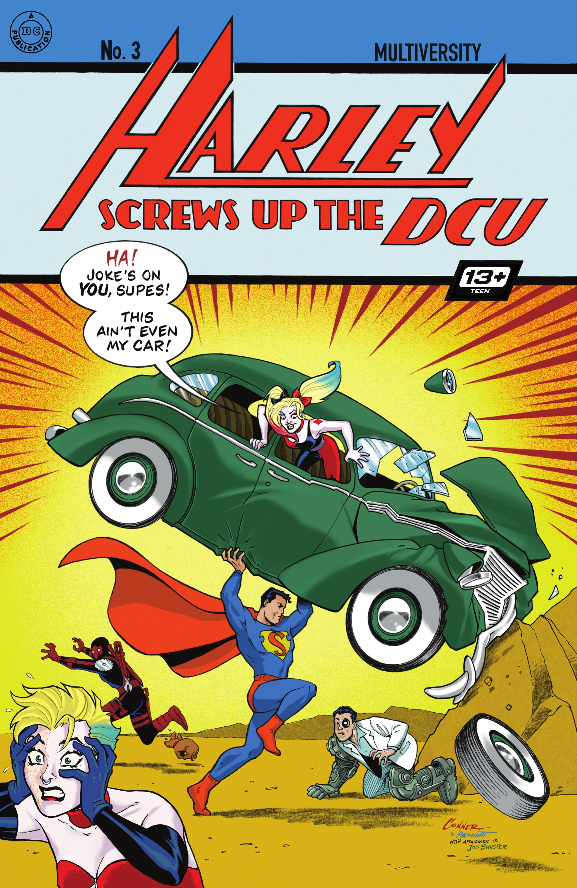 Multiversity: Harley Screws Up the DCU (2023-): Chapter 3 - Page 1