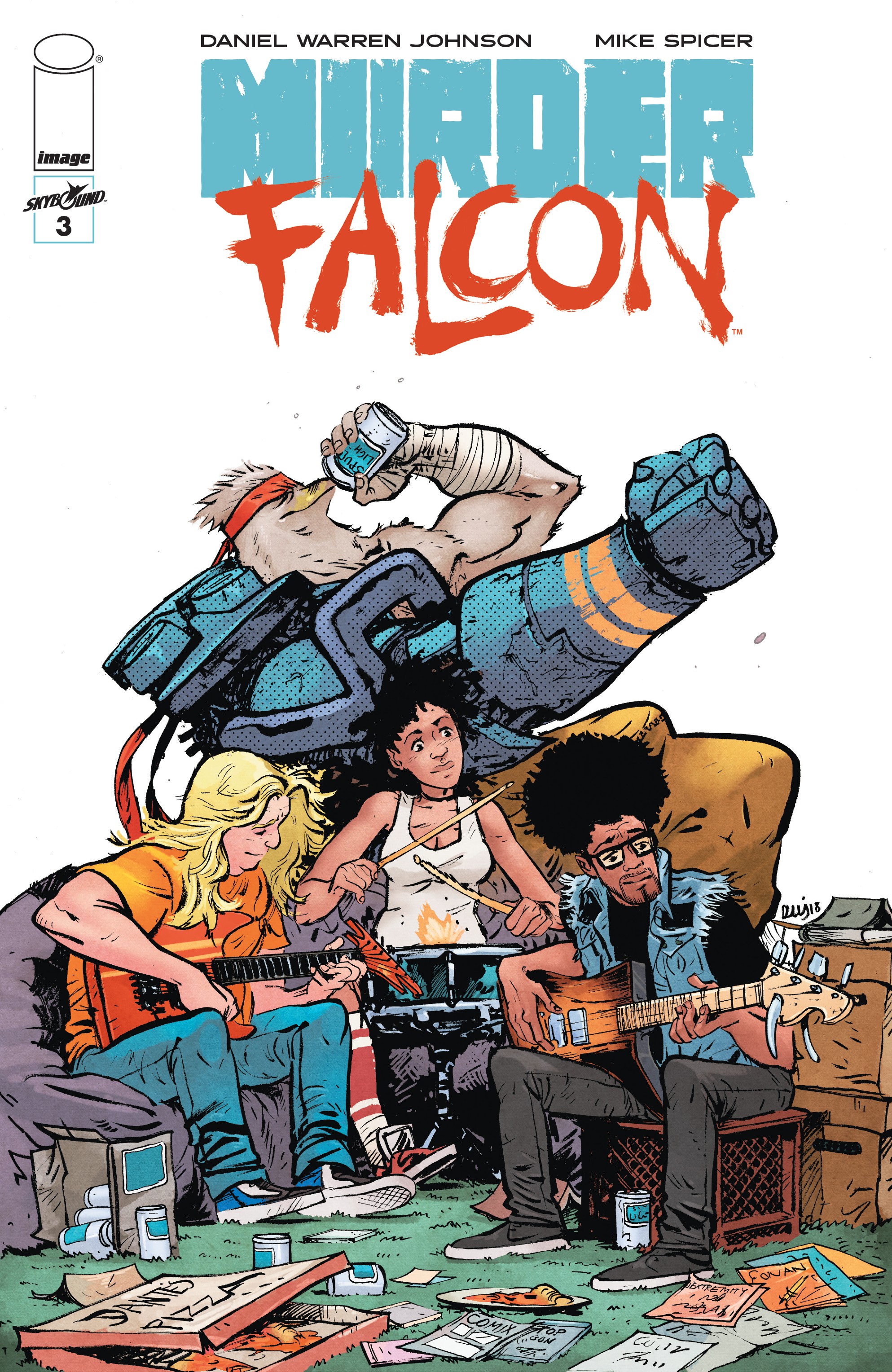 Murder Falcon (2018-): Chapter 3 - Page 1