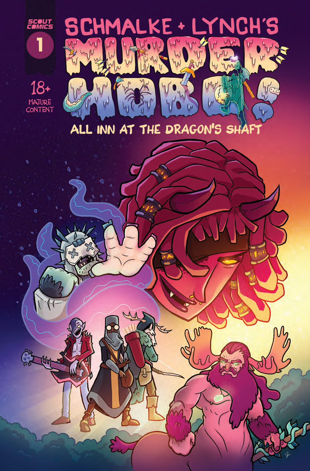 Murder Hobo: All Inn At the Dragon's Shaft (2020): Chapter 1 - Page 1