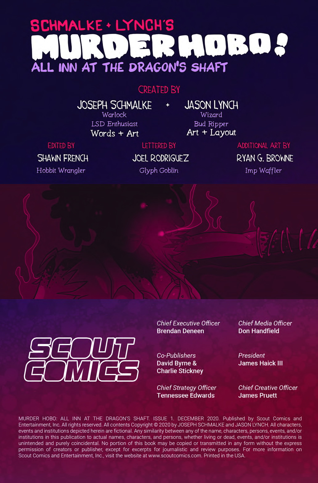 Murder Hobo: All Inn At the Dragon's Shaft (2020): Chapter 1 - Page 2