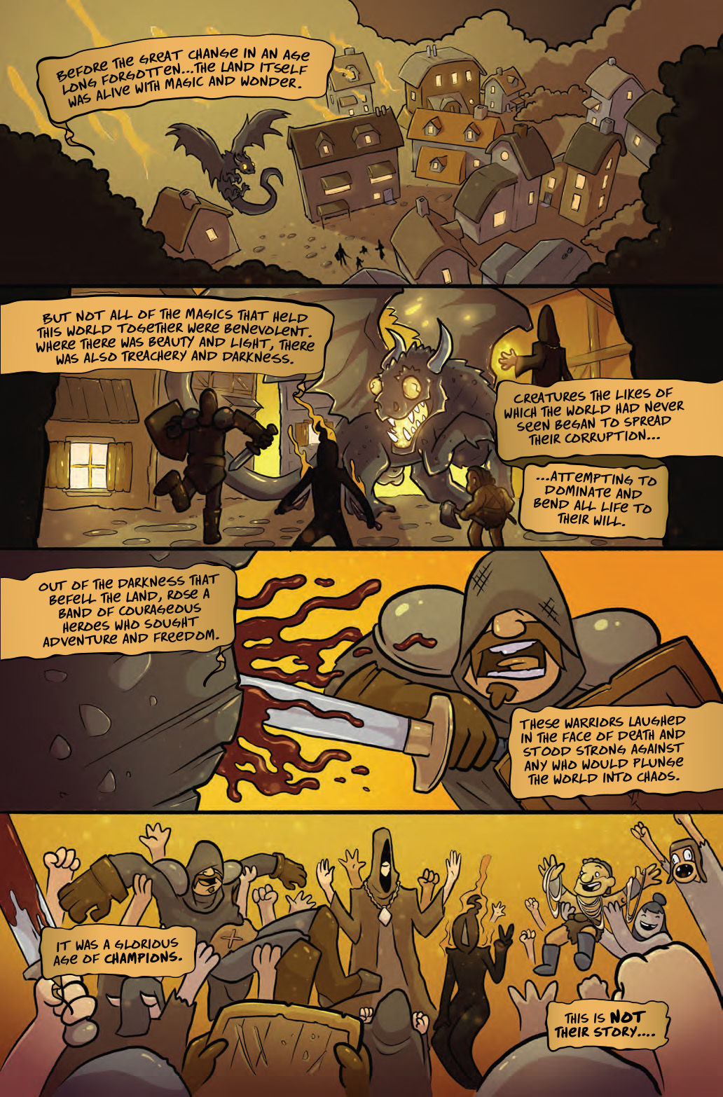 Murder Hobo: All Inn At the Dragon's Shaft (2020): Chapter 1 - Page 4