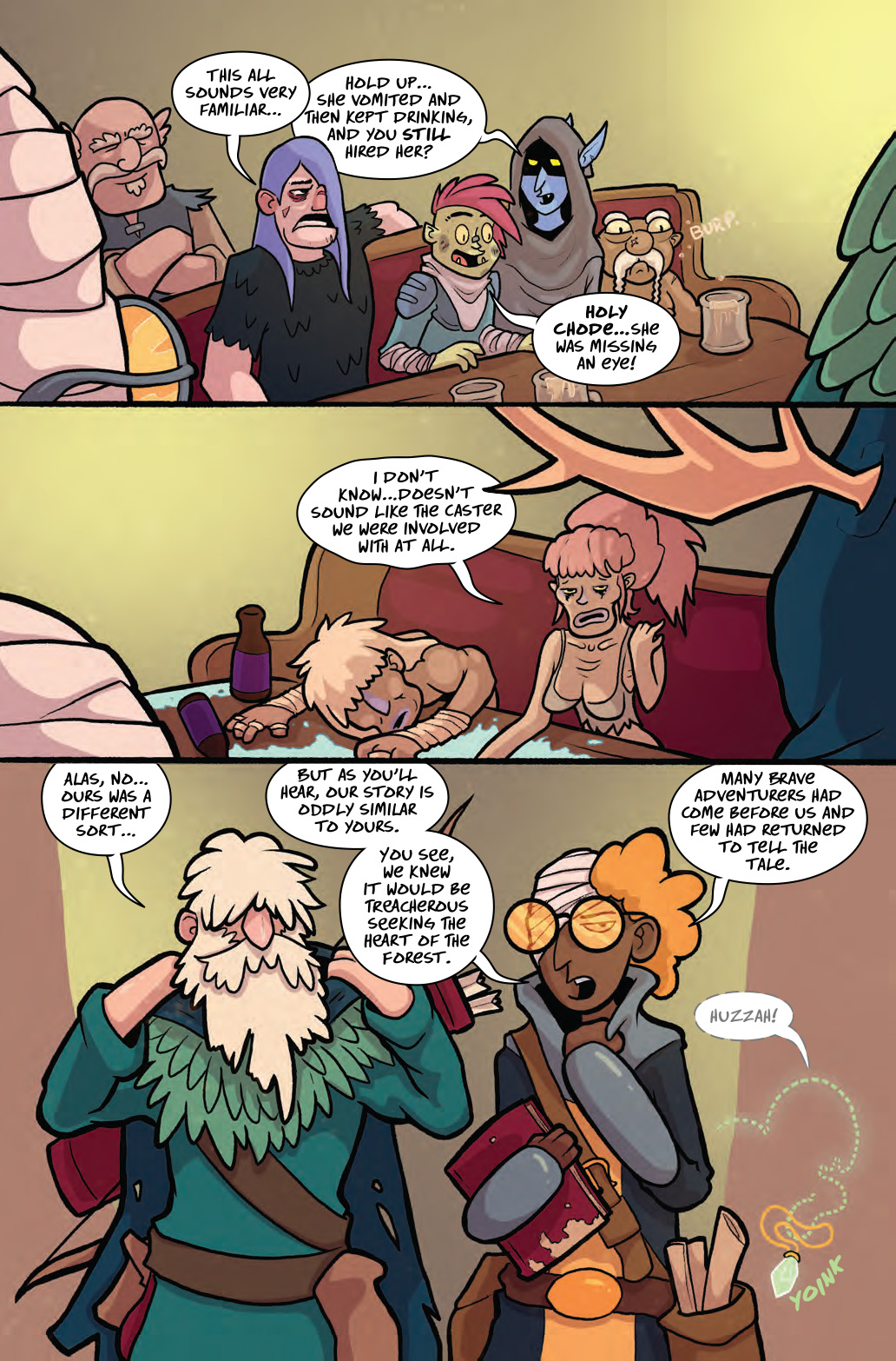 Murder Hobo: All Inn At the Dragon's Shaft (2020): Chapter 1 - Page 9