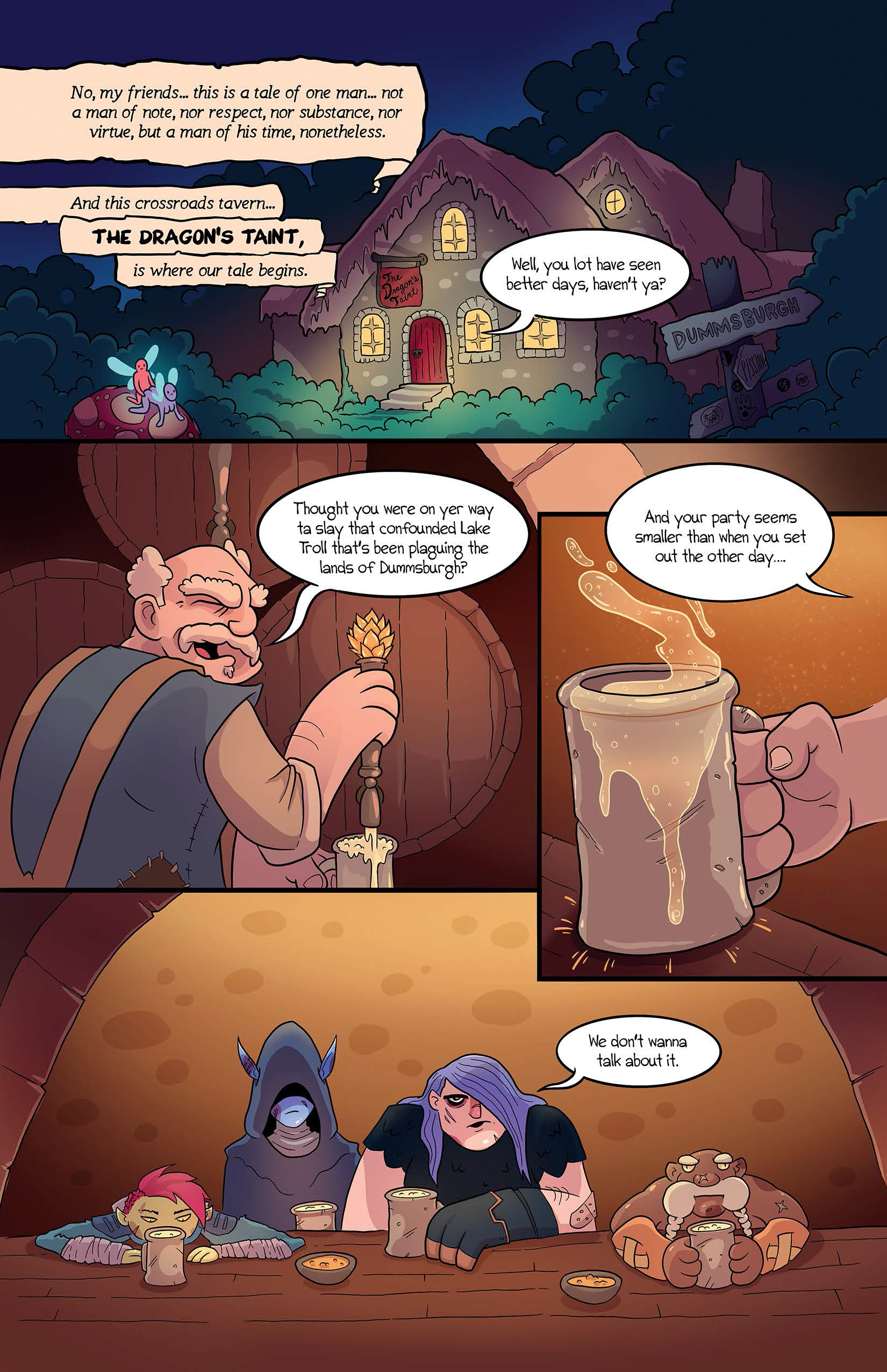 Murder Hobo: Beaten, Broken & Buggered (2021): Chapter 1 - Page 4