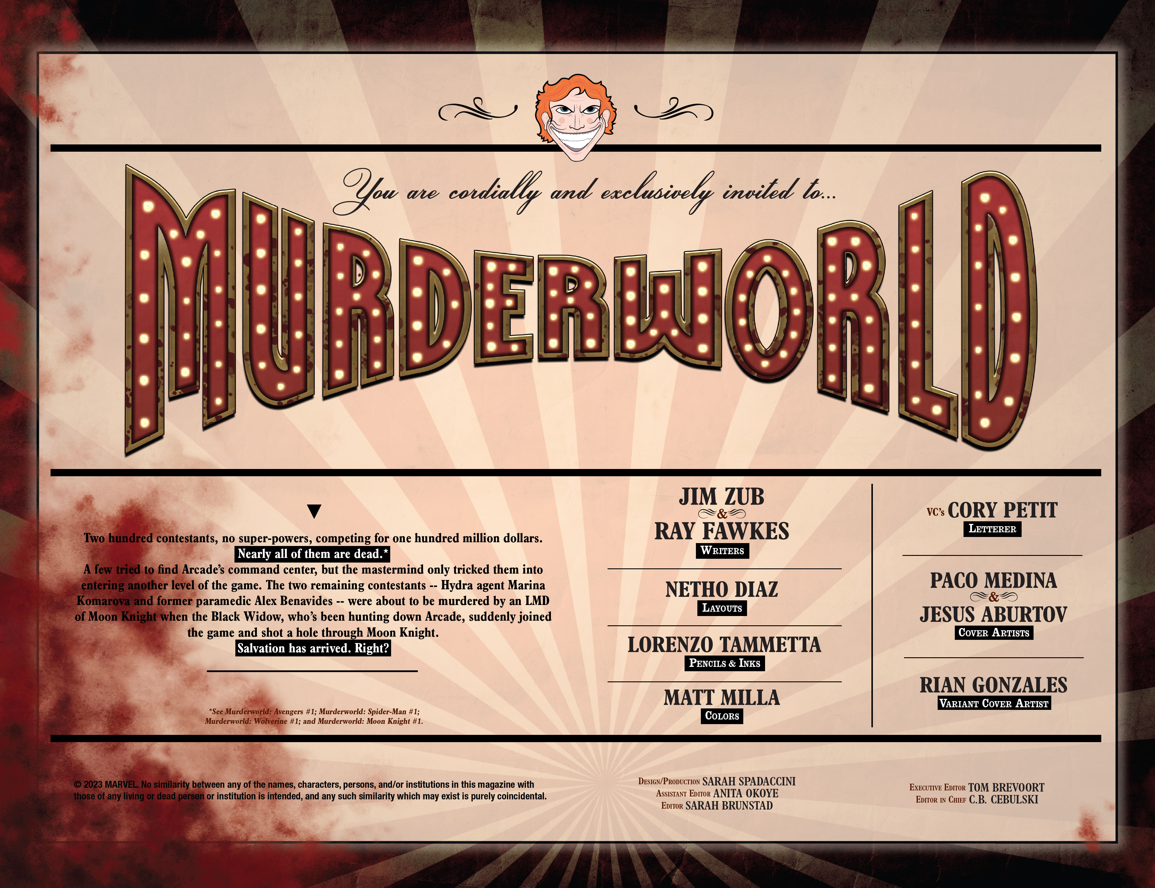 Murderworld: Game Over (2023-): Chapter 1 - Page 3