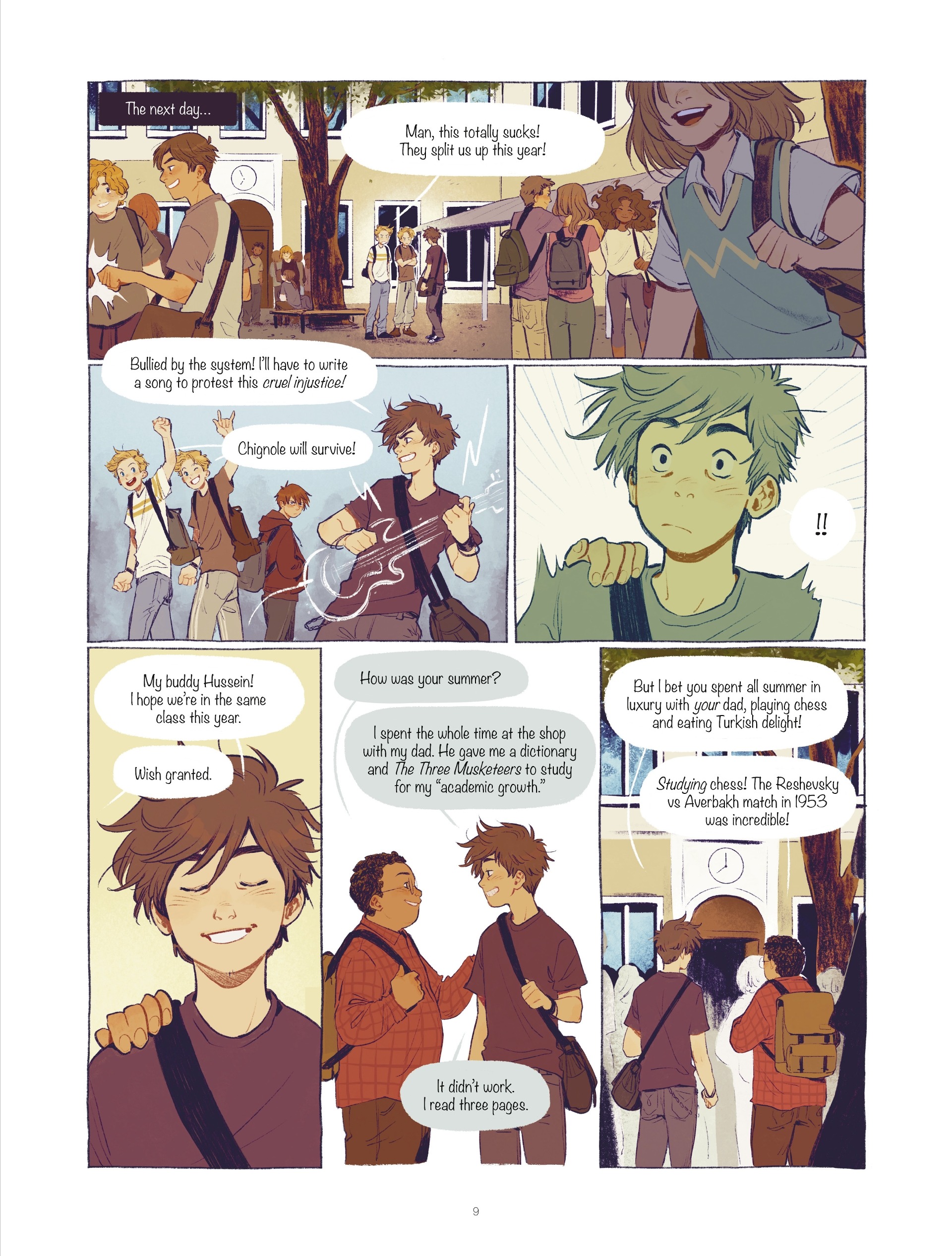 My Heart in Braille (2023): Chapter 1 - Page 9