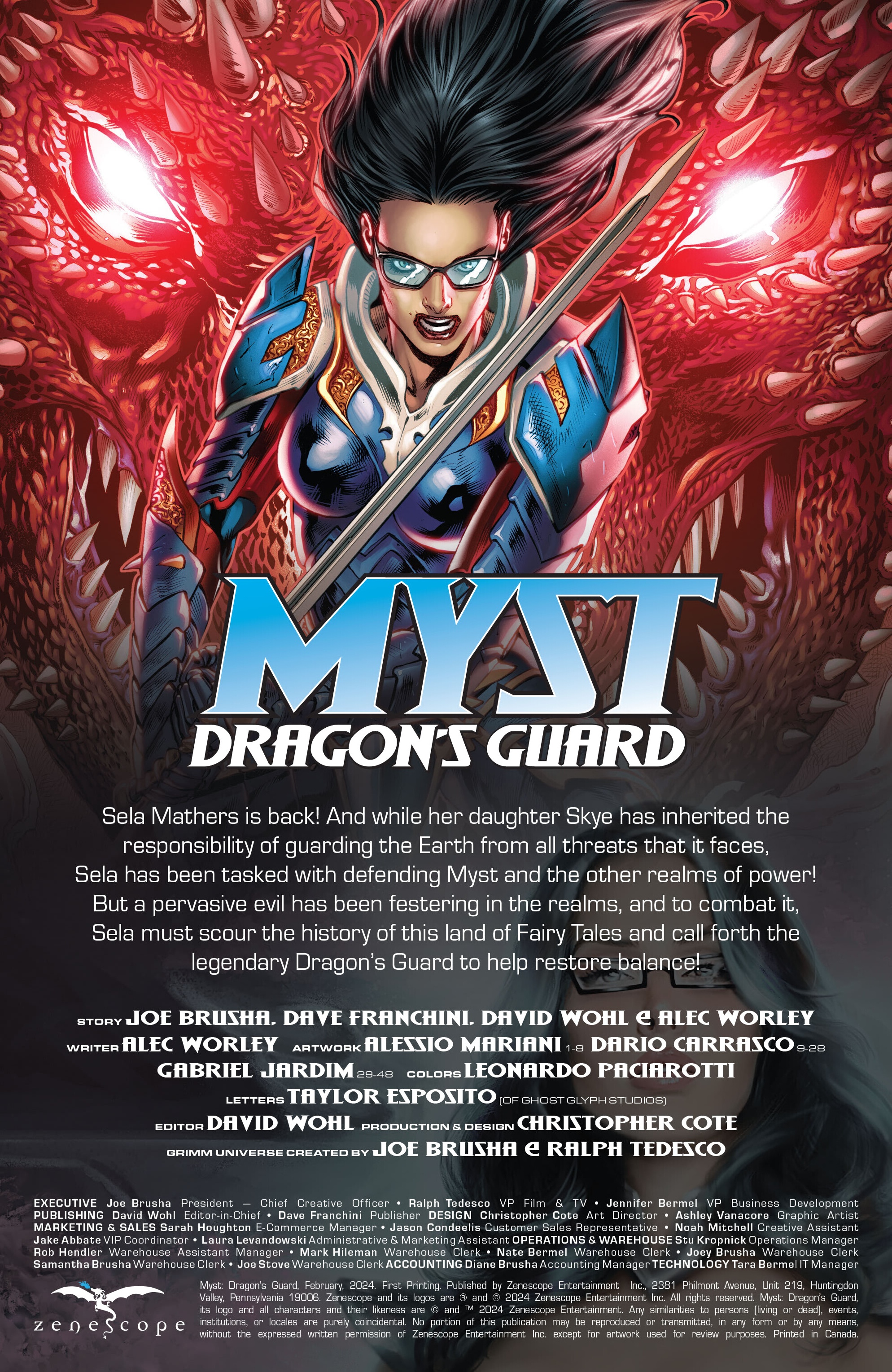 Myst: Dragon's Guard (2024-): Chapter 1 - Page 2