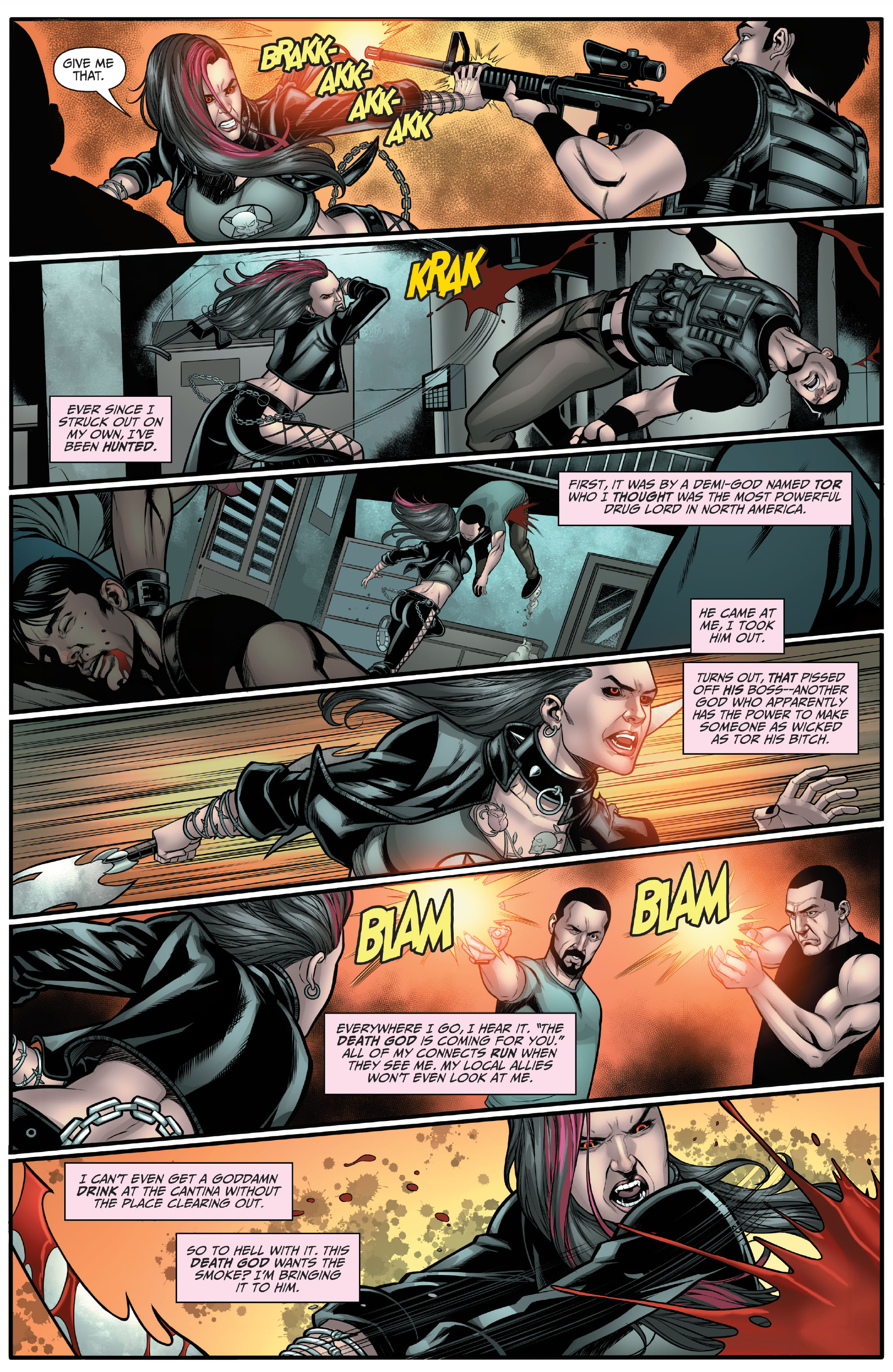 Myths and Legends Quarterly: Blood of Gods (2022-): Chapter 1 - Page 6